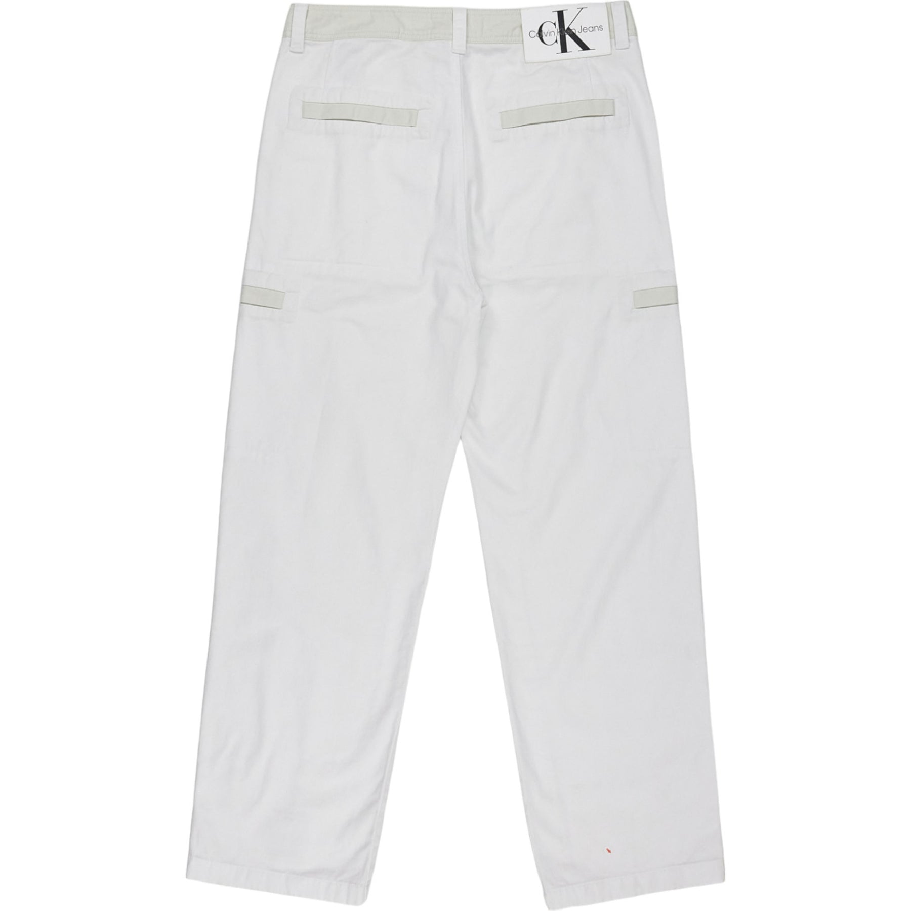 Calvin Klein Jeans White Cargo Pants