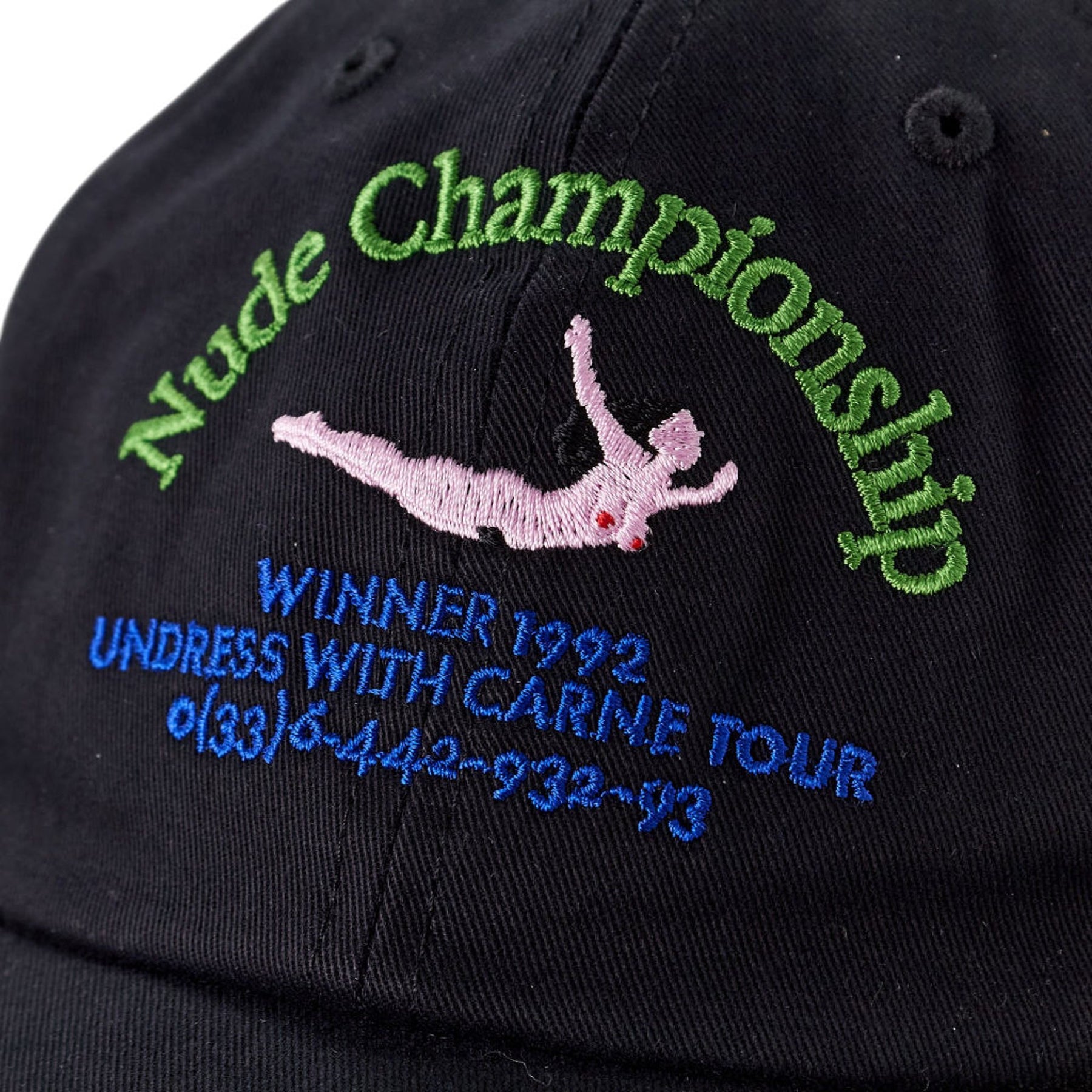 Carne Bollente Black Nude Championship Cap