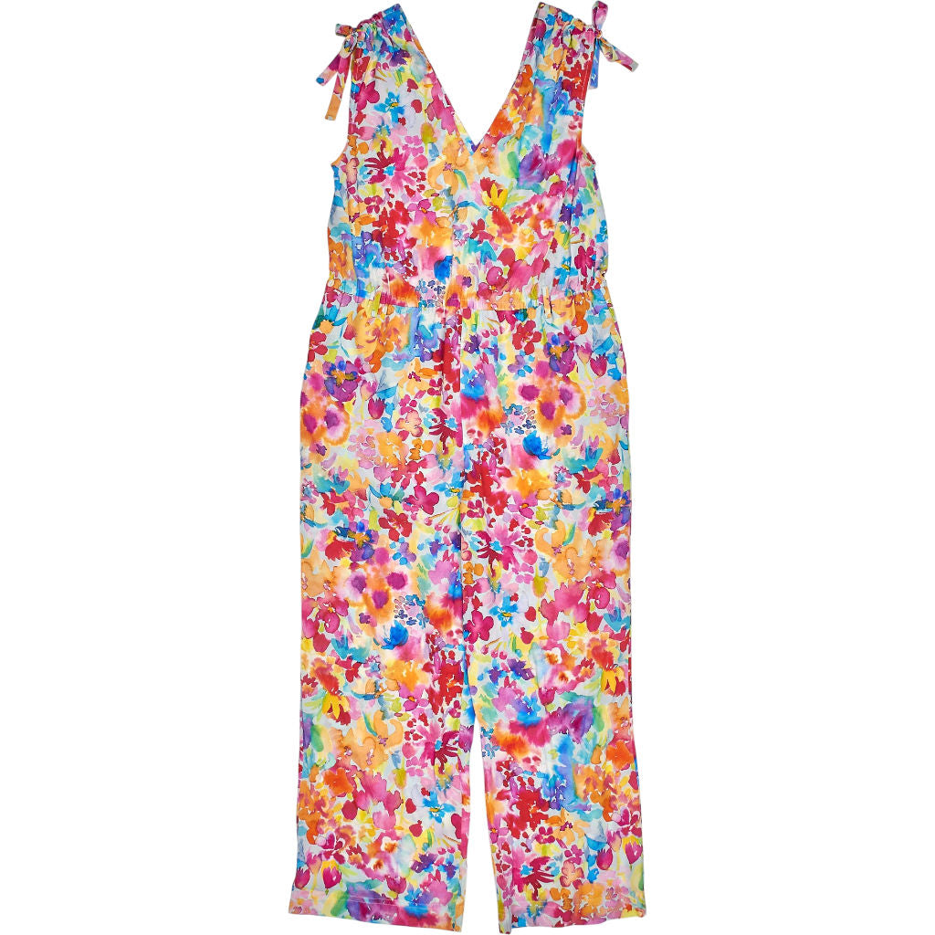 NRBY Multicolour Floral Jumpsuit Silk