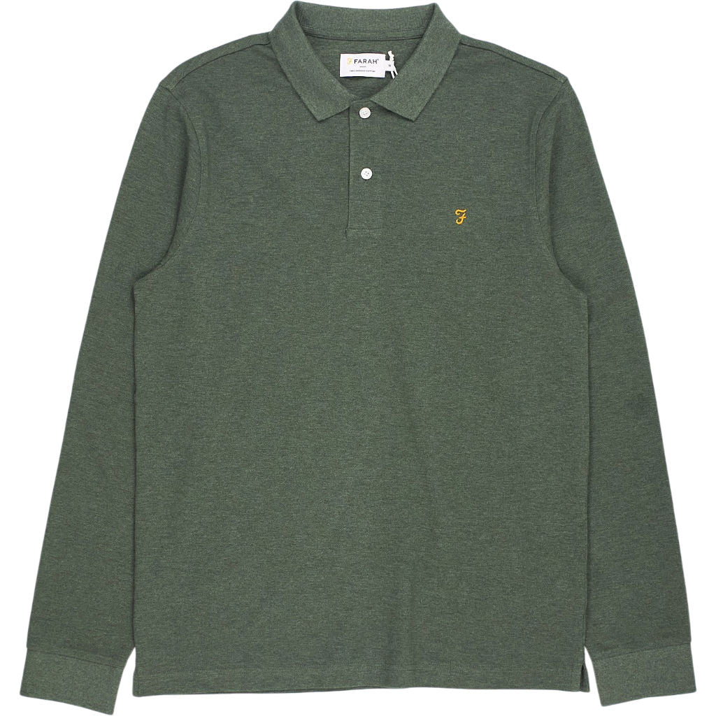 Farah Green Cunningham Polo Shirt