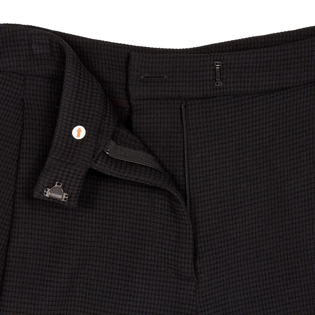 Mother of Pearl Black Textured Trousers
