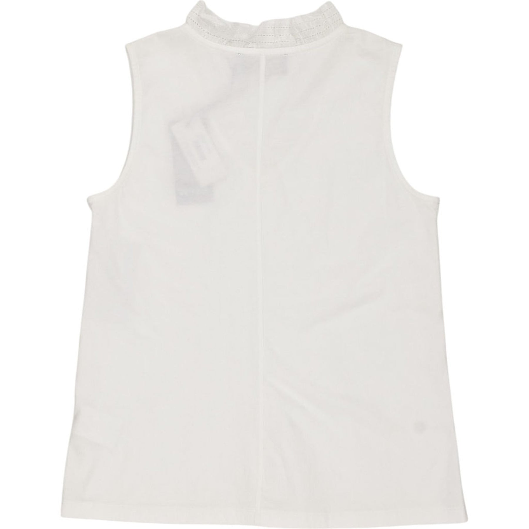 Wyse London White Frill Neck Vest