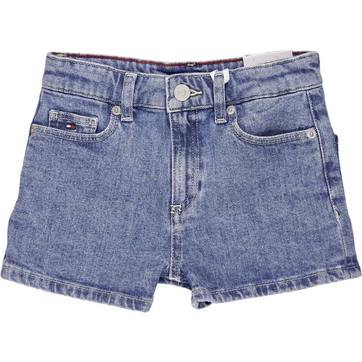 Tommy Hilfiger Blue Denim Girlfriend Shorts