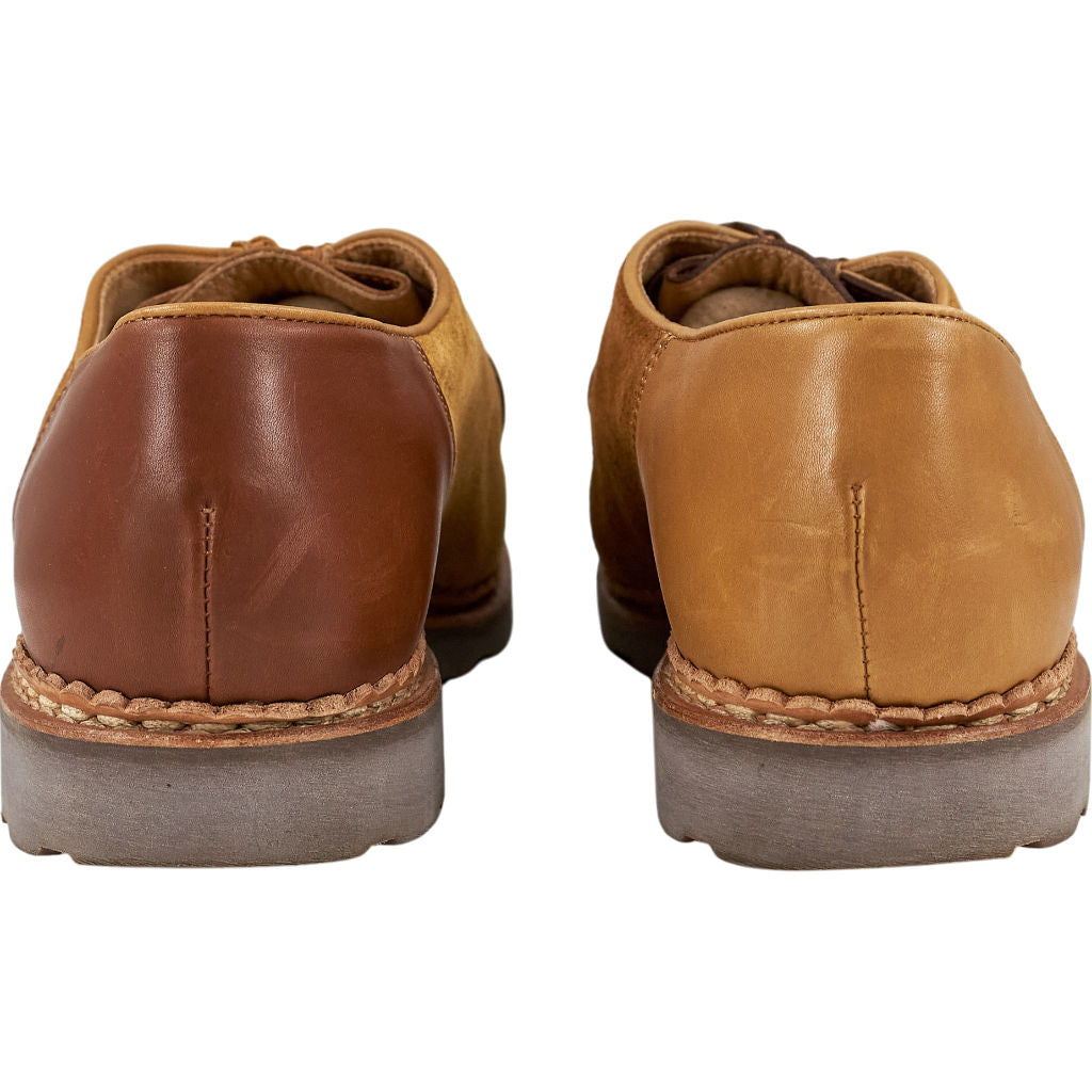 Paraboot Brown Leather Patchwork Shoes EU 44