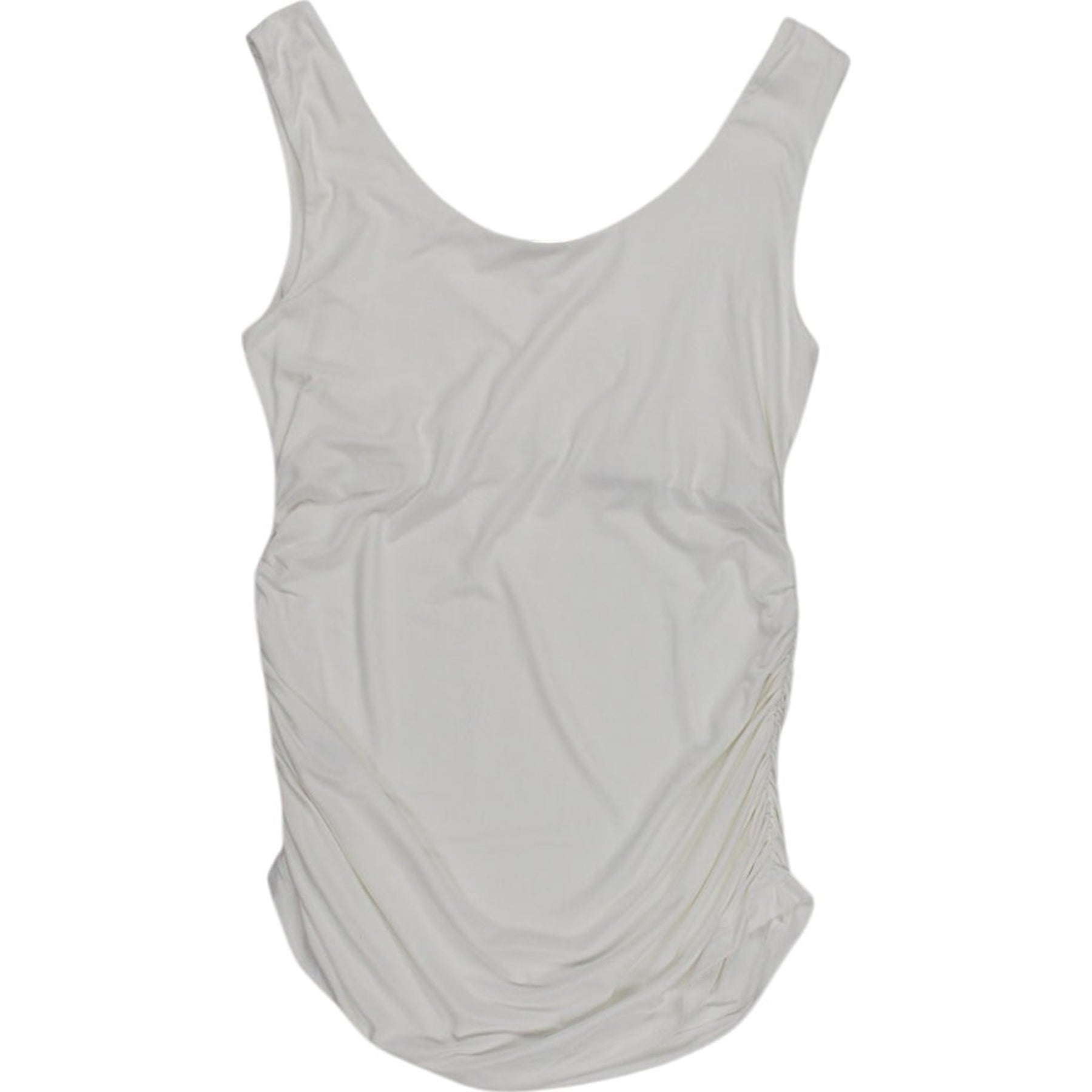 Isabella Oliver White Lenzing Tank Top