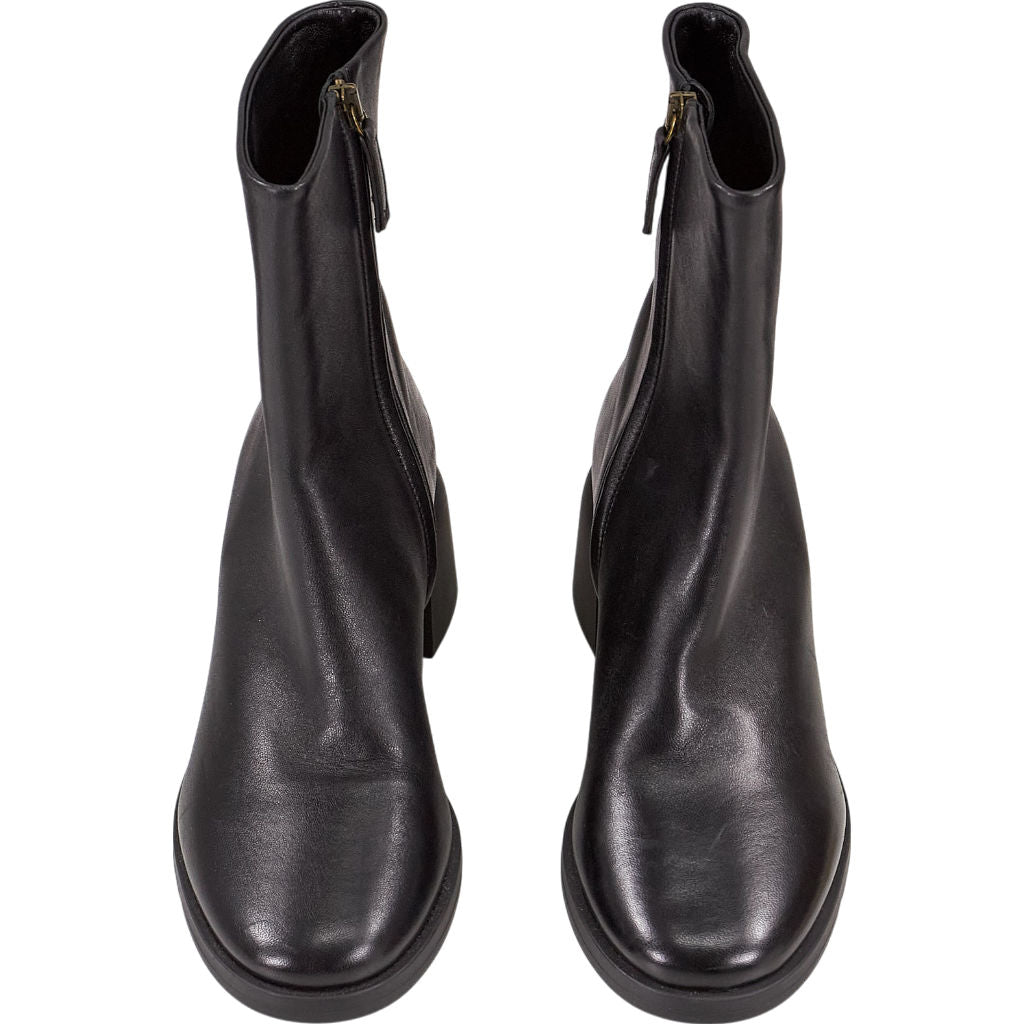 Dear Frances Harlie Black Leather Boots No label but measures as a UK 5