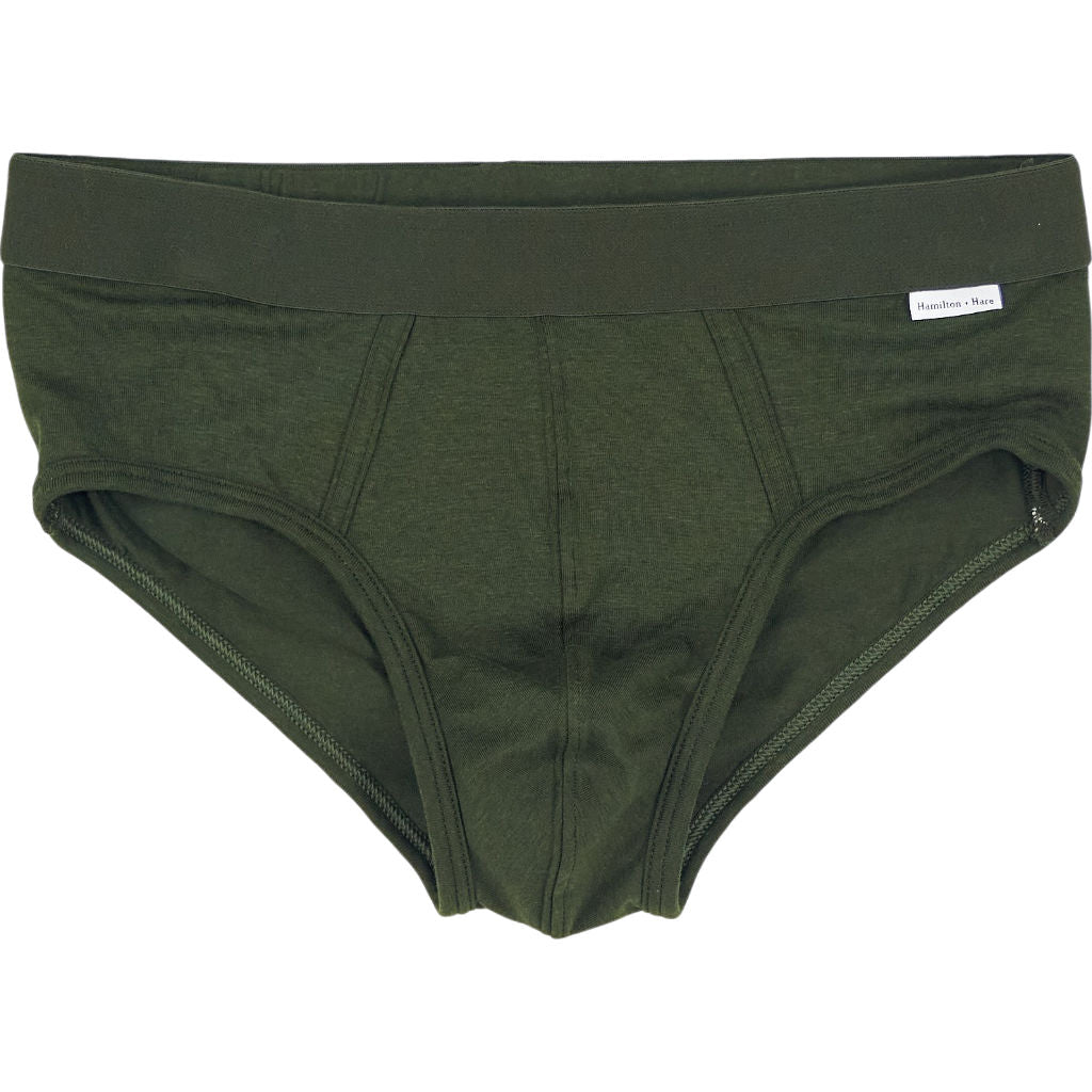 Hamilton & Hare Green Briefs ( 1 PACK )