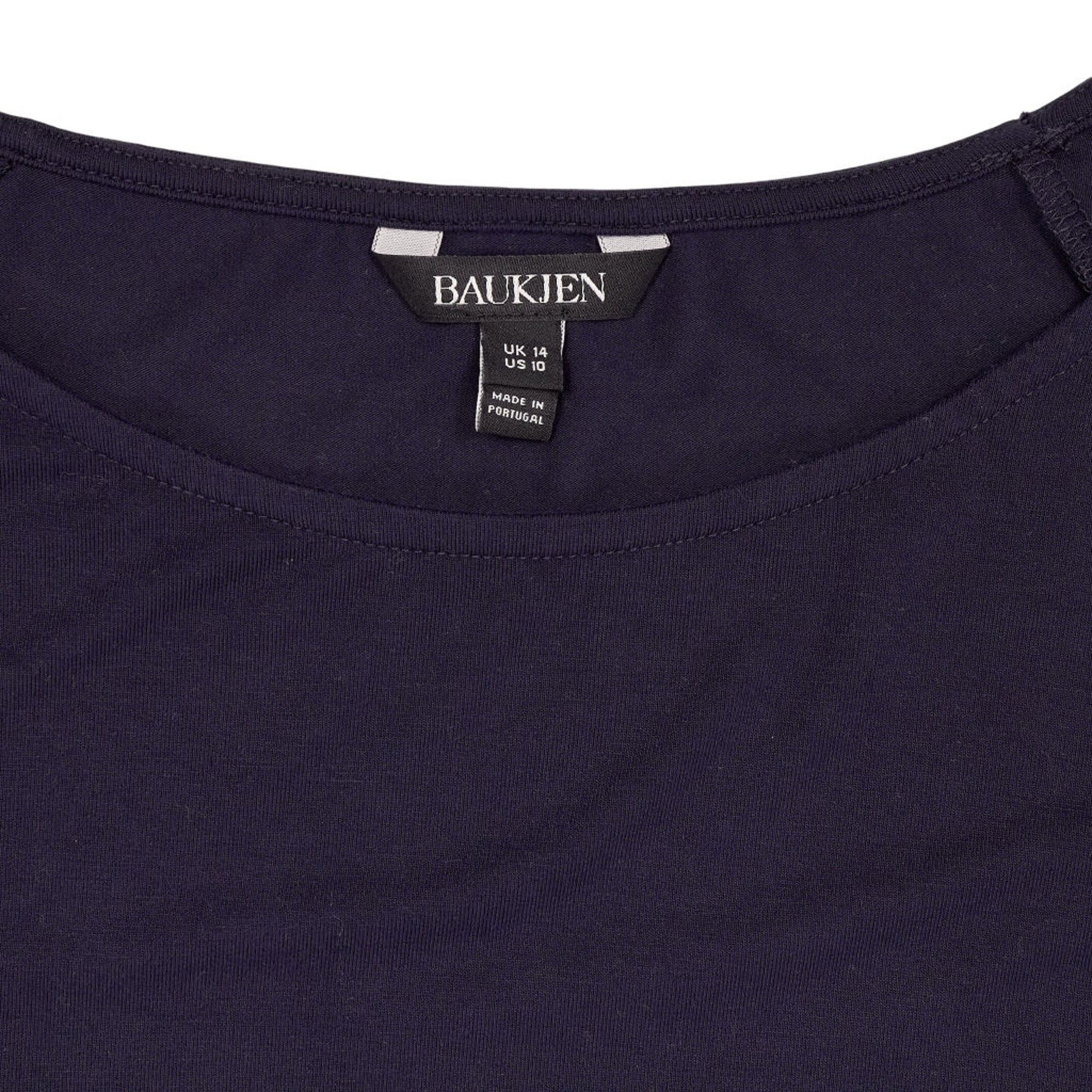 Baukjen Navy Viscose Top