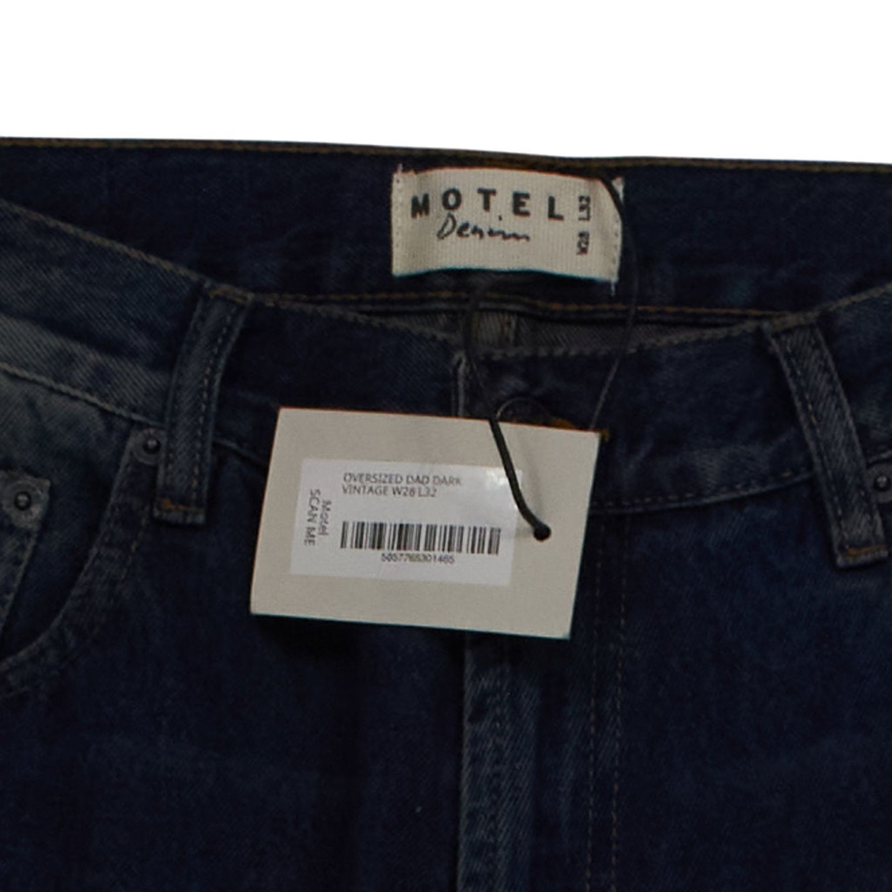 Motel Blue Oversized Dad Jeans