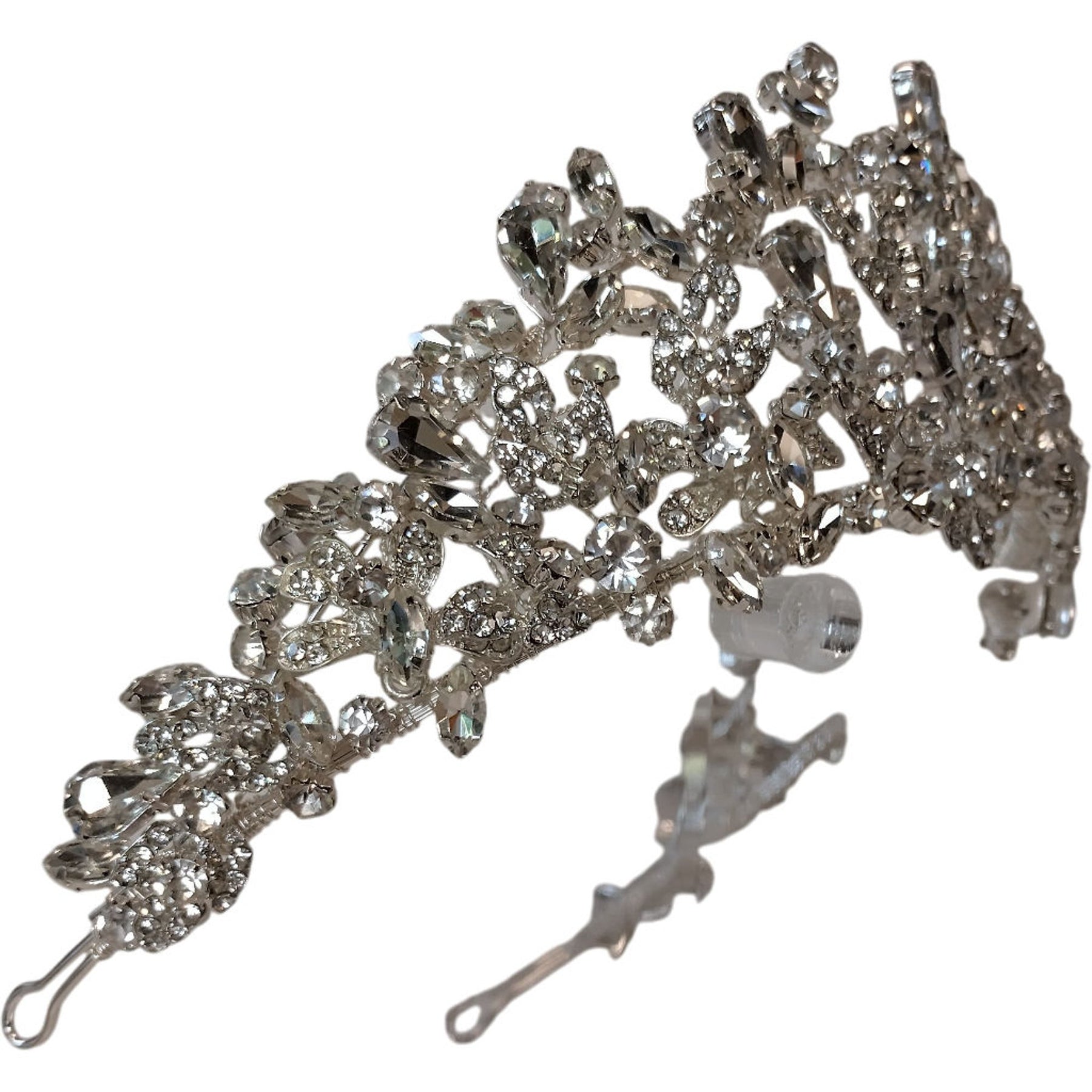 Crystal Floral Bridal Tiara