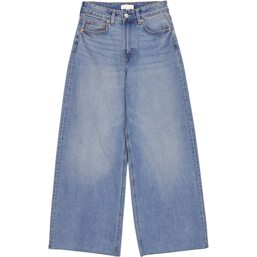 H&M Blue Wide-Leg Jeans