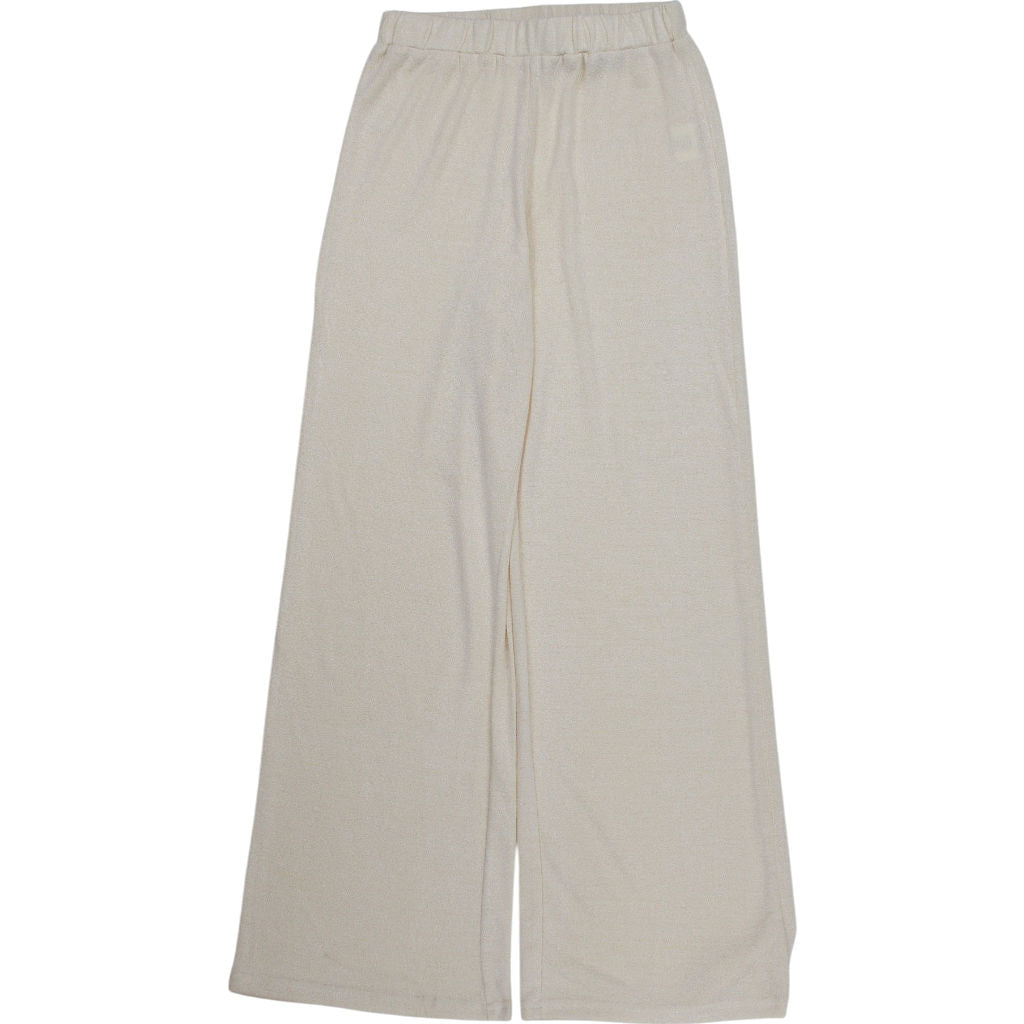 Motel Ivory Obeli Trousers Roll Knit