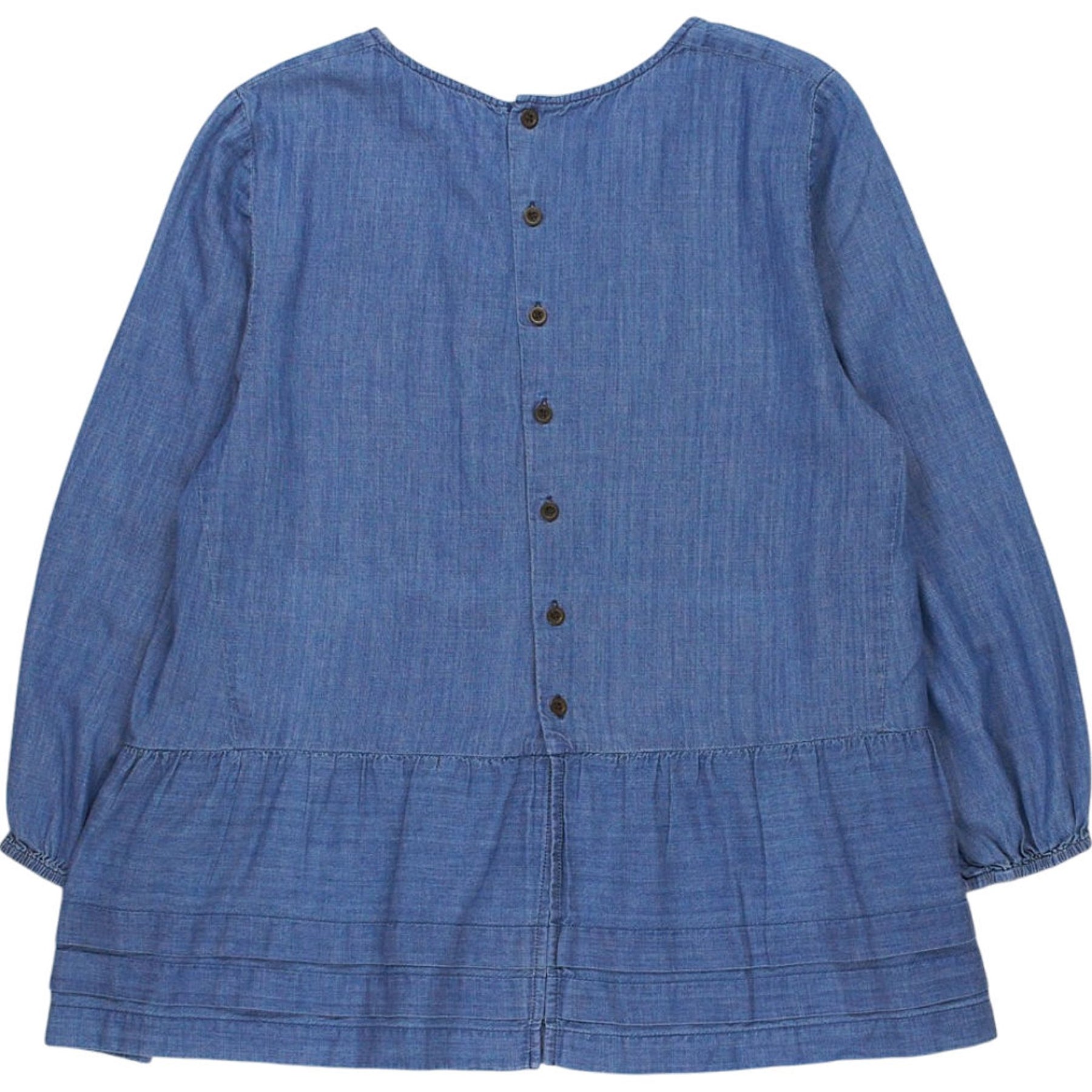 The Great Blue Cotton Blouse