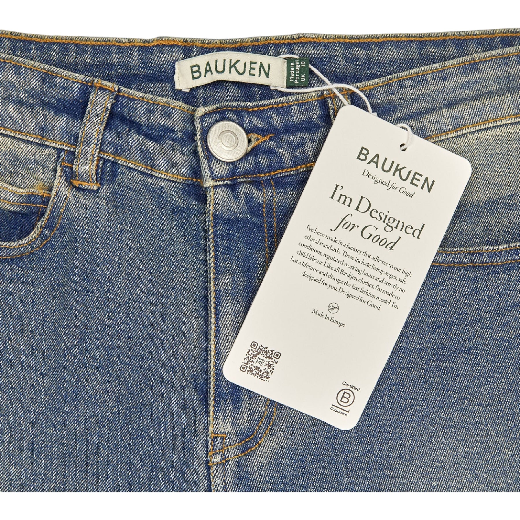 Baukjen Blue Denim Jeans