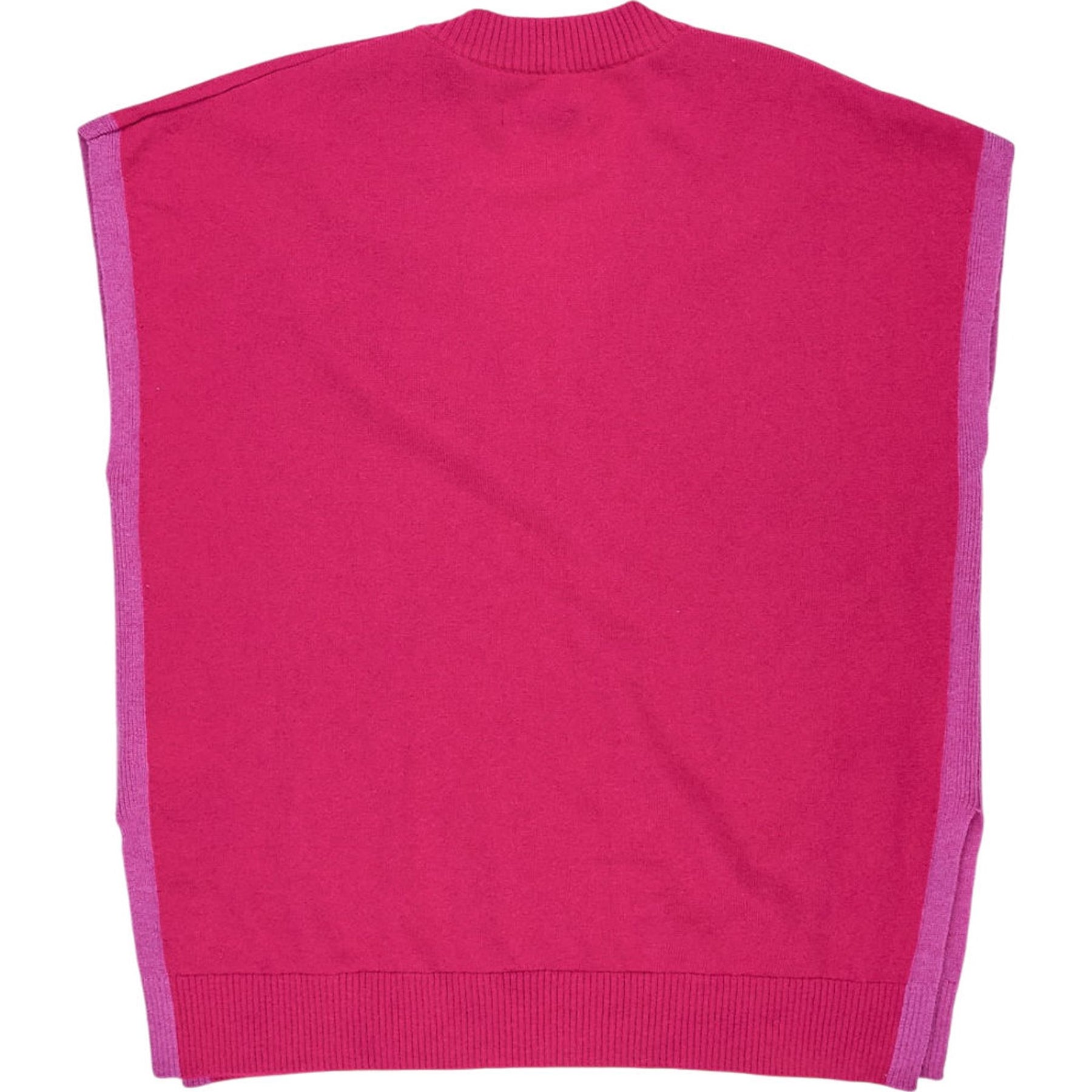 NRBY Pink V-Neck Knit Vest