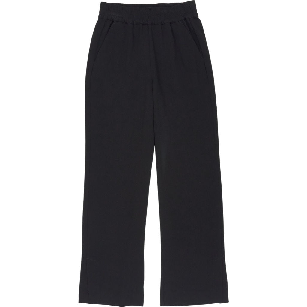 Wyse Black Quinny Wide Leg Trousers