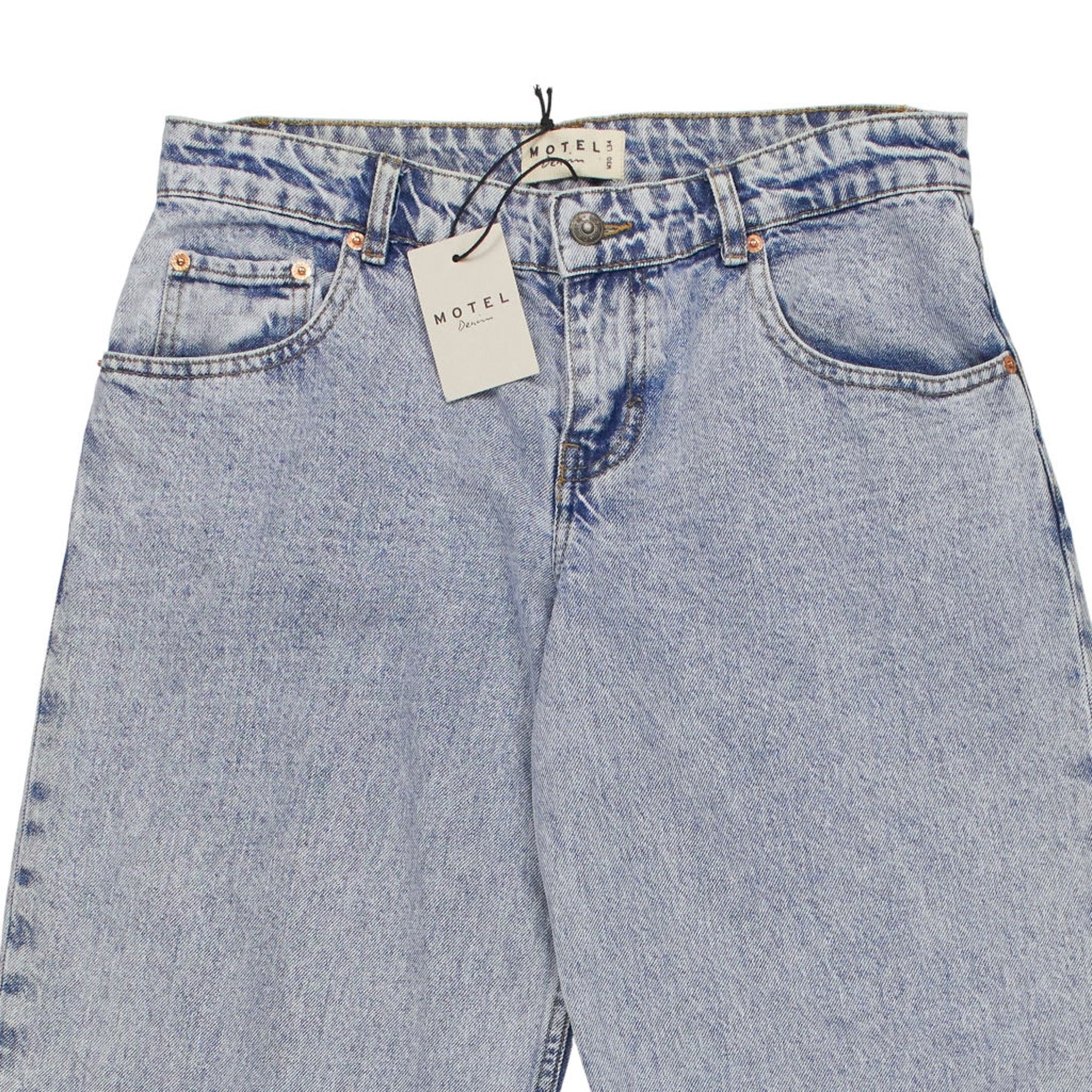 Motel Light Blue Parallel 80s Jeans