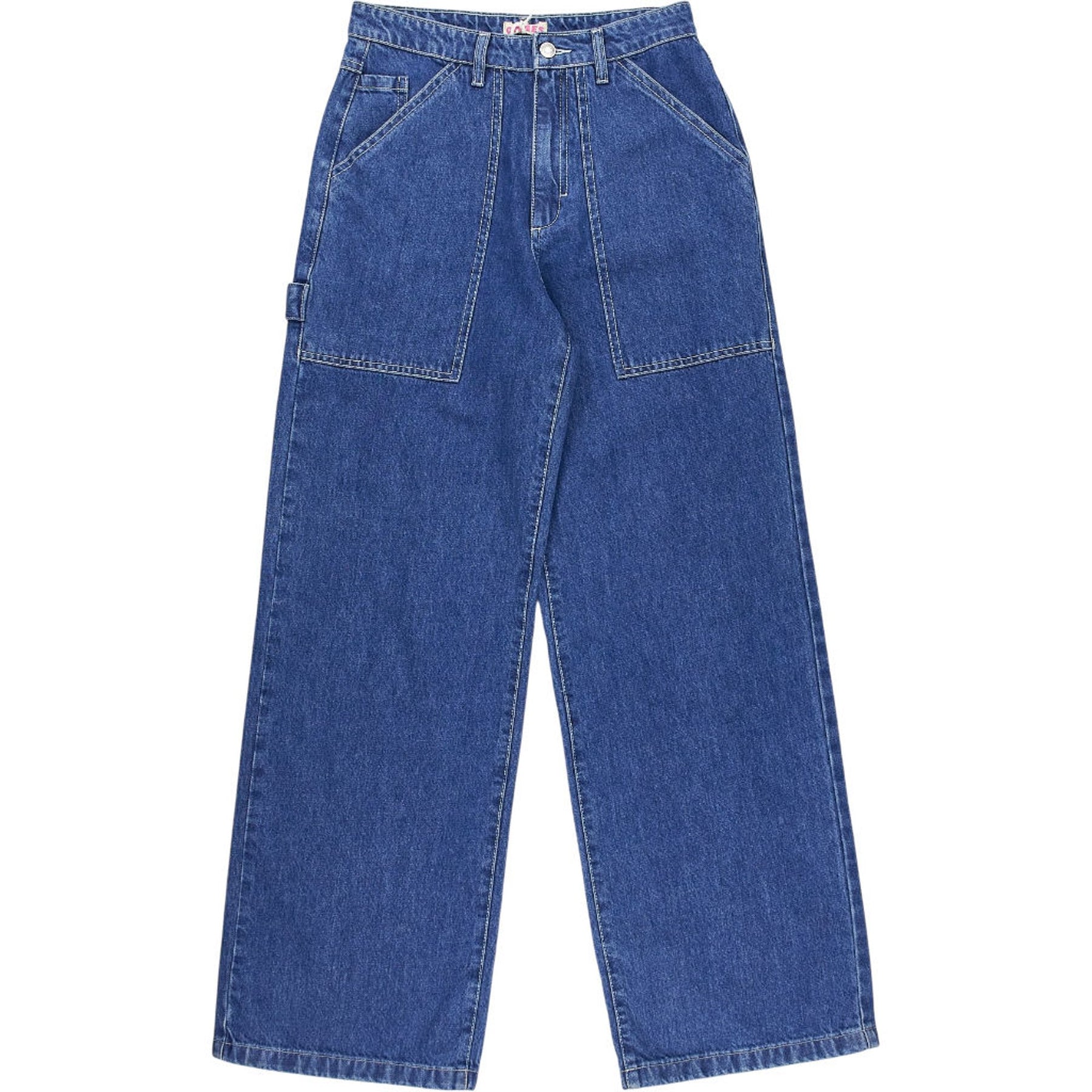 Omnes Blue Amelie Wide Leg Jeans