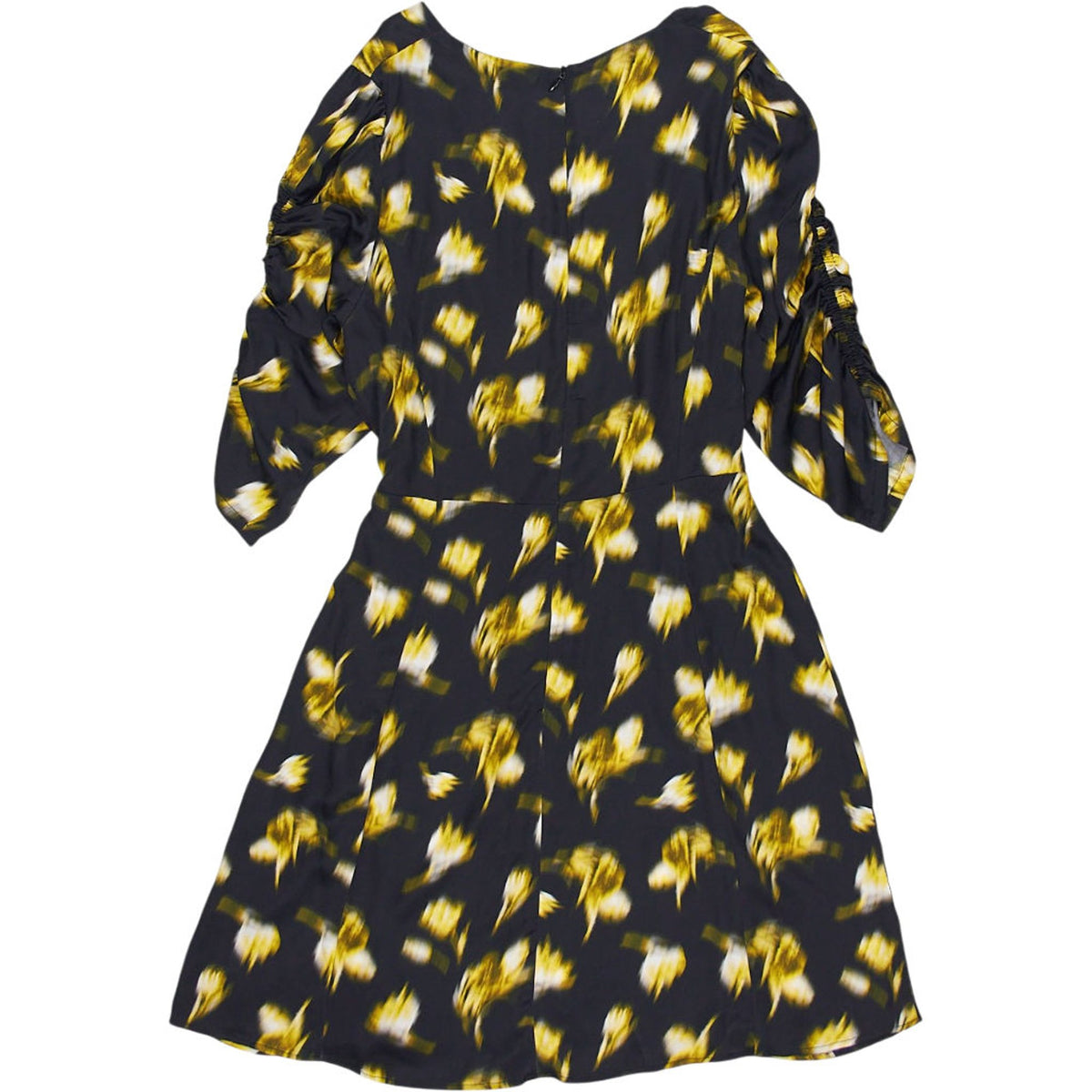 Baukjen Black Blurred Floral Winne Dress