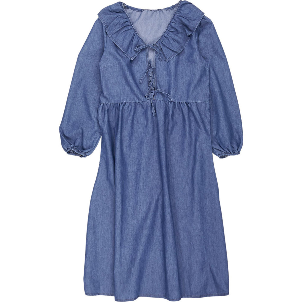 OMNES Blue Loose Fit Day Dress