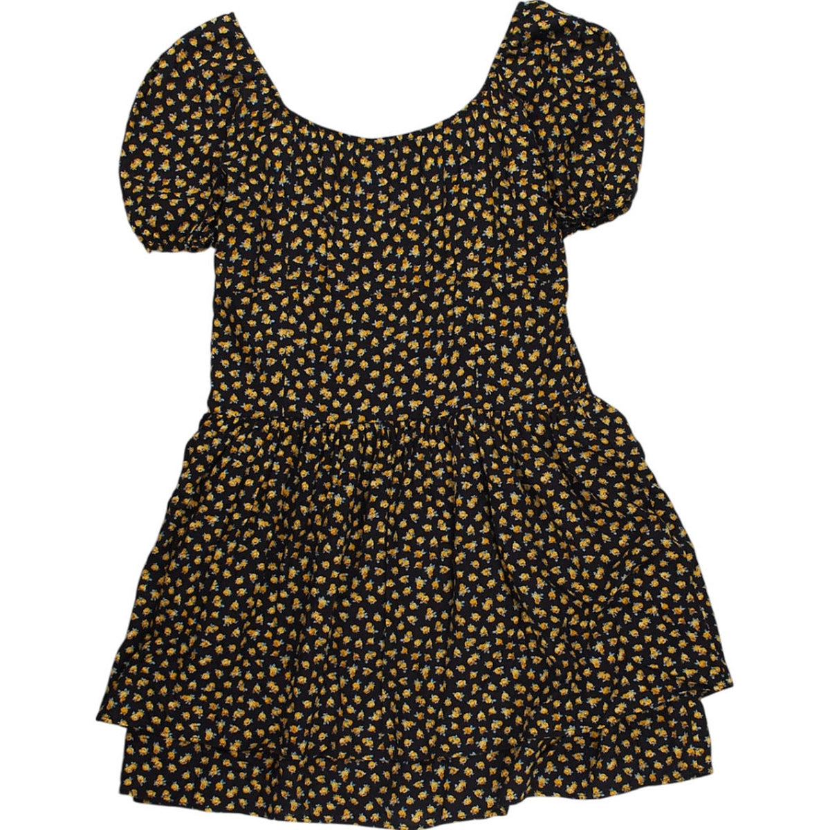 Motel Bronze Ditsy Floral Lilibeth Dress