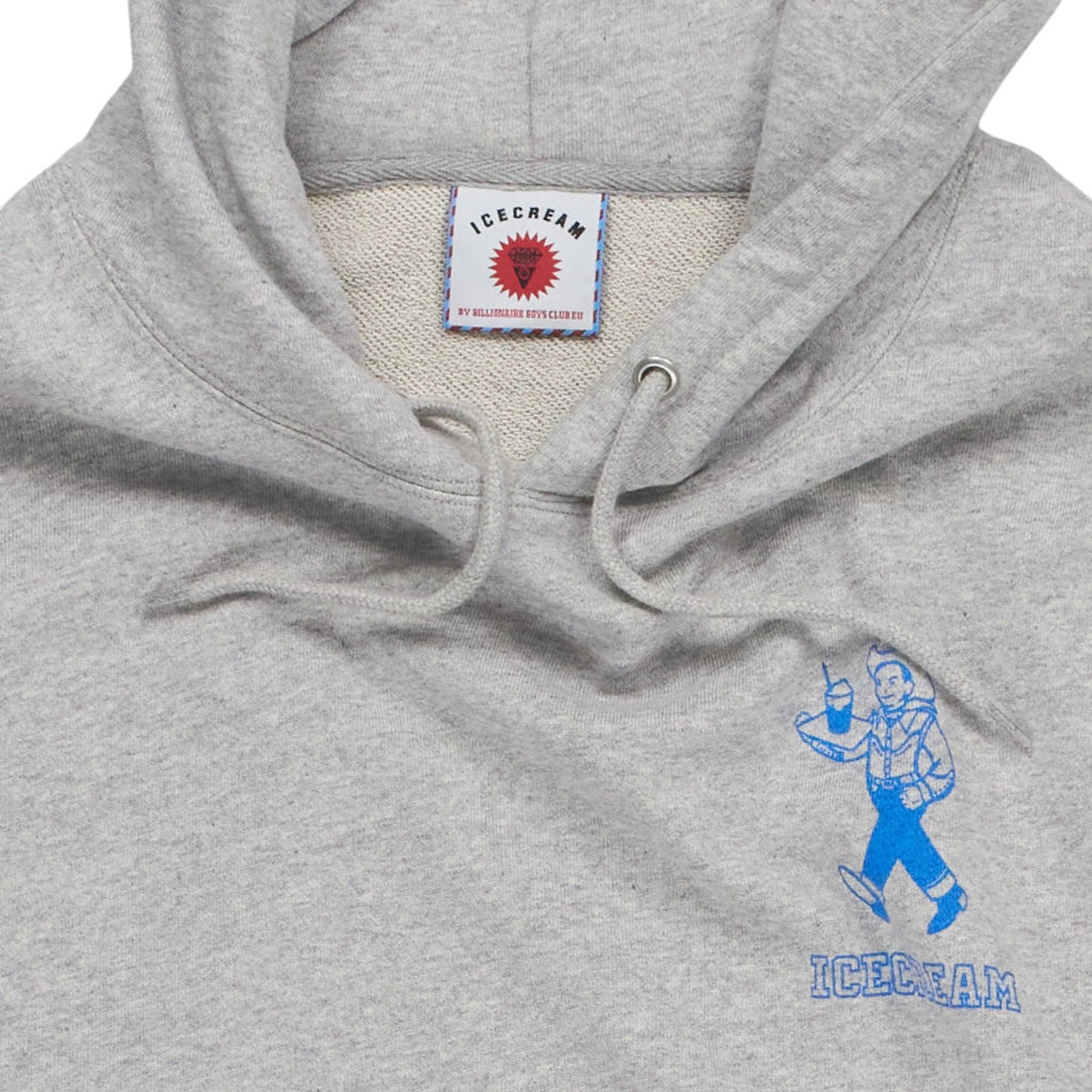 Icecream Grey Printed Hoodie