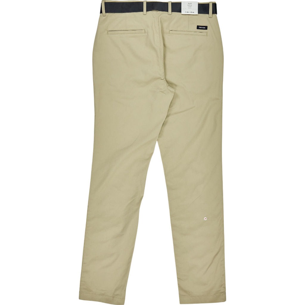 Calvin Klein Eucalyptus Modern Twill Slim Chino Size
