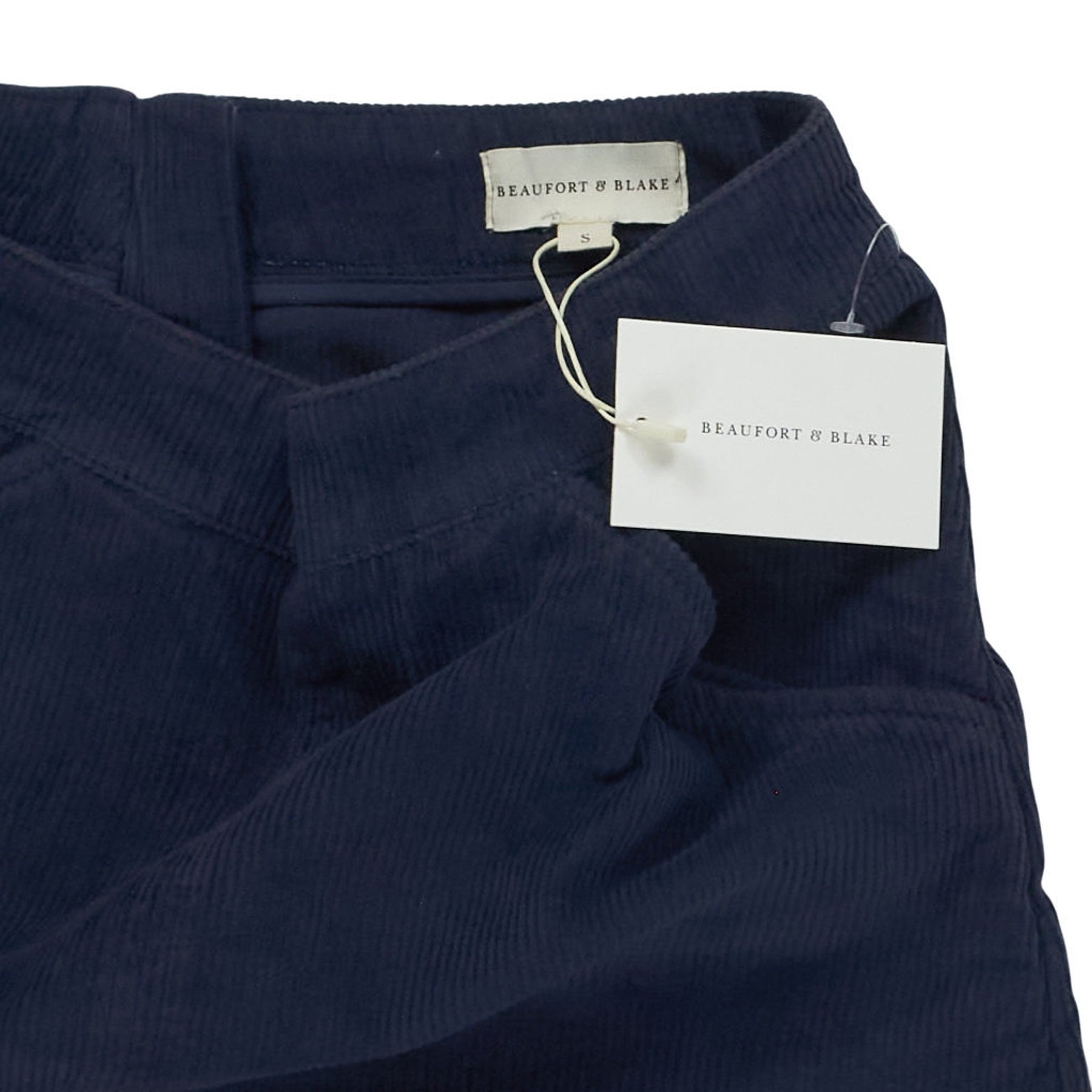 Beaufort & Blake Navy Corduroy Skirt