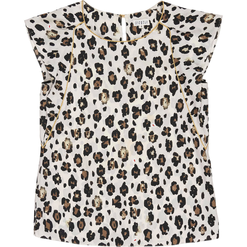 Claudie Pierlot Leopard Print Top
