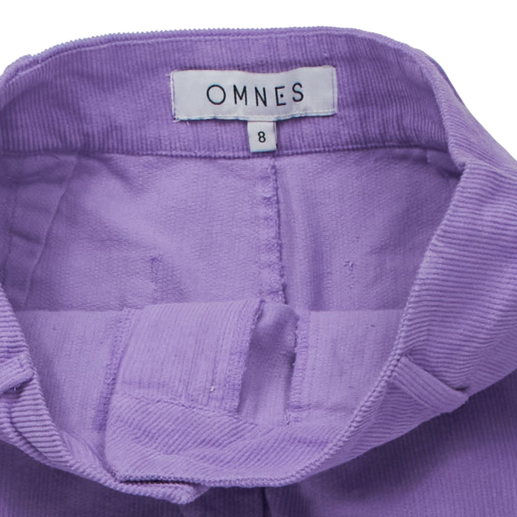 OMNES Purple Corduroy Trousers