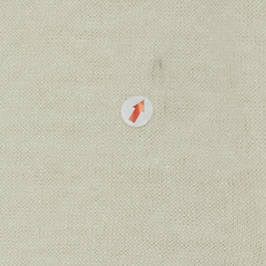 Drake's Cream Linen Cotton Polo Shirt M