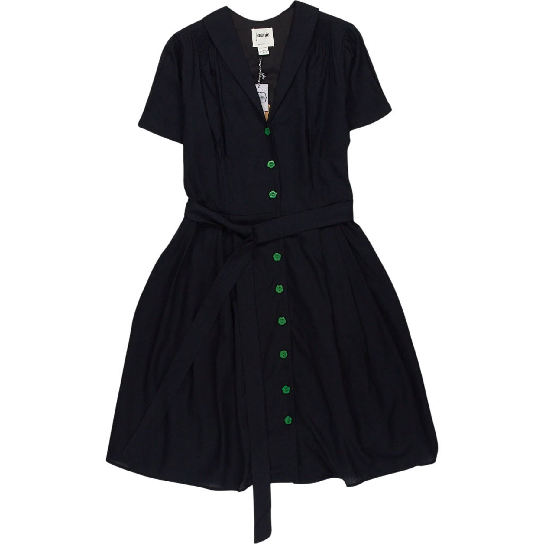 Joanie Black Barb Dress