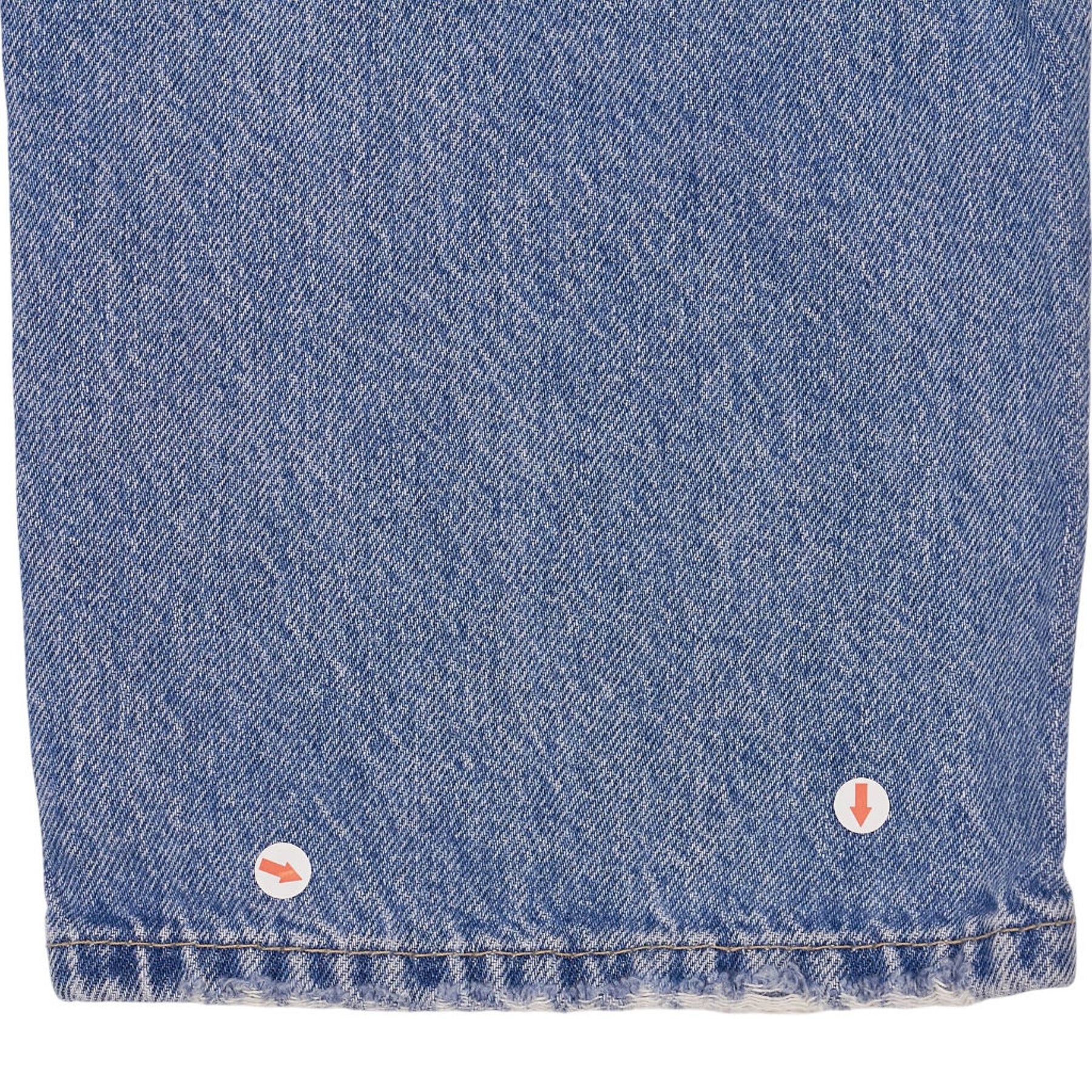 Calvin Klein Blue High Rise Straight Jeans
