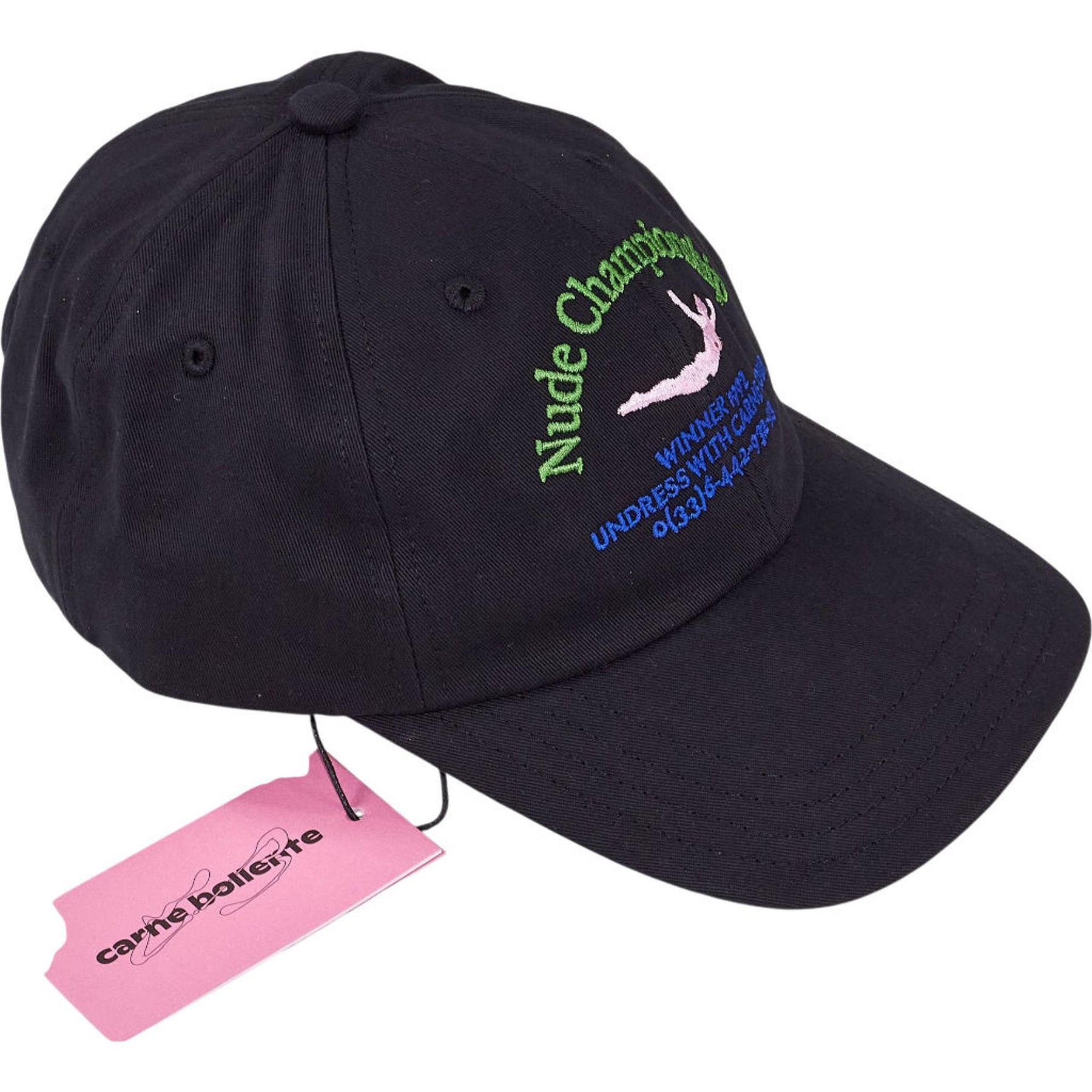 Carne Bollente Black Nude Championship Cap