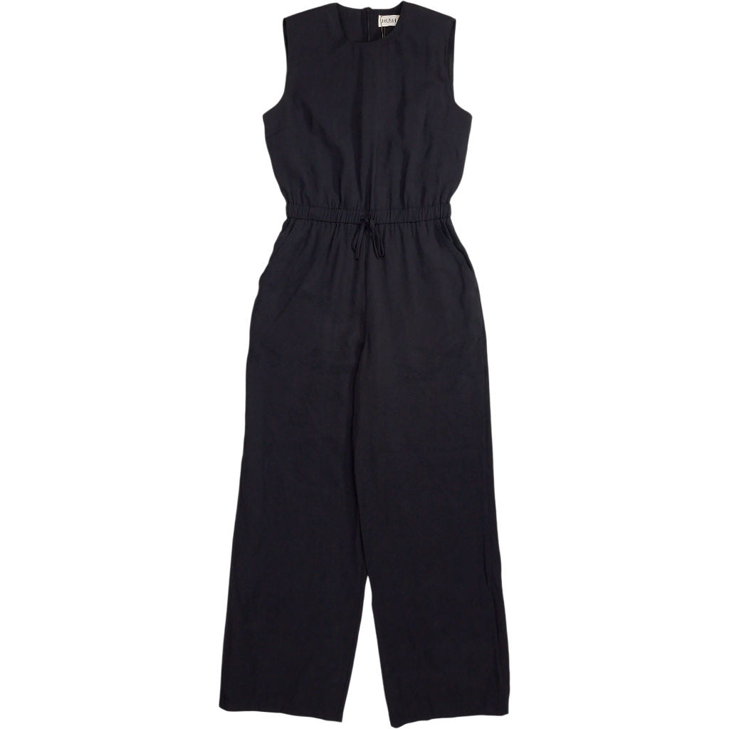 Hush Washed Black Kirza Textured Jumpsuit