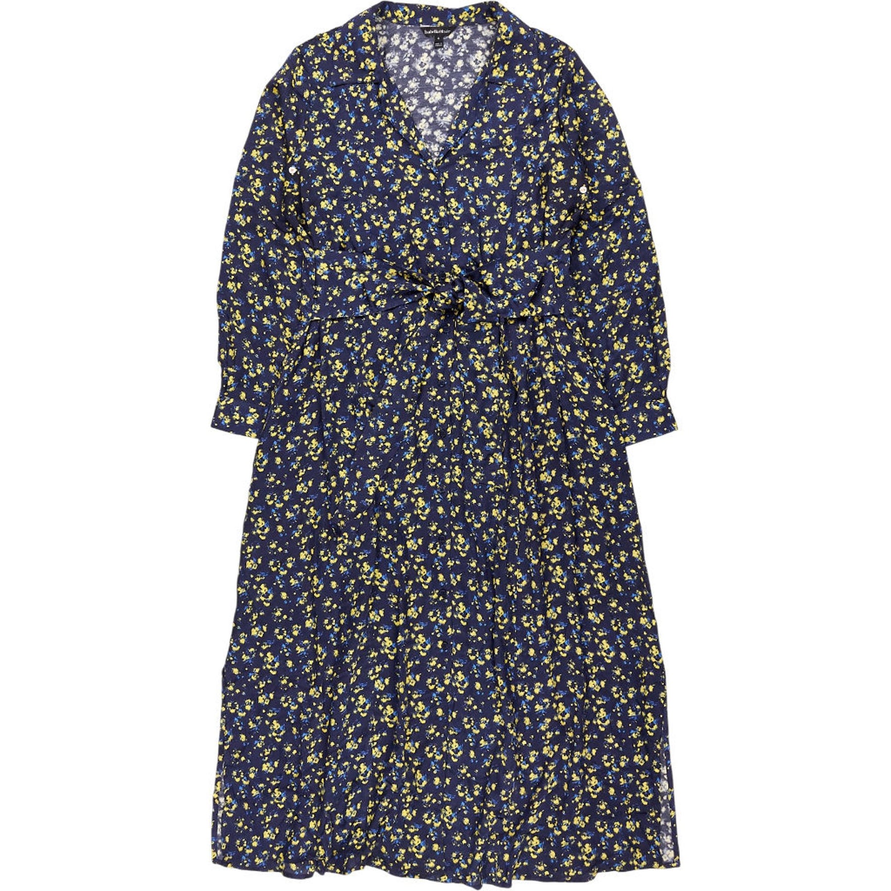 Isabella Oliver Blue Floral Dress
