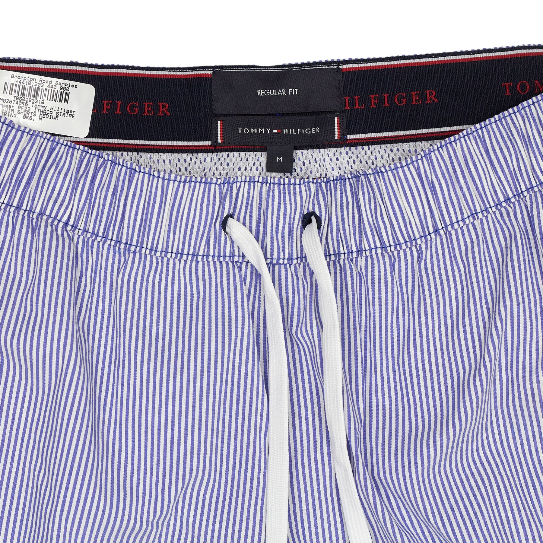 Tommy Hilfiger Blue Ithaca Stripe Swim Shorts