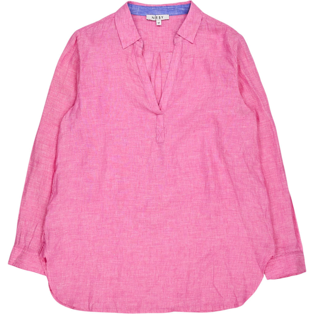 NRBY Pink Linen Top