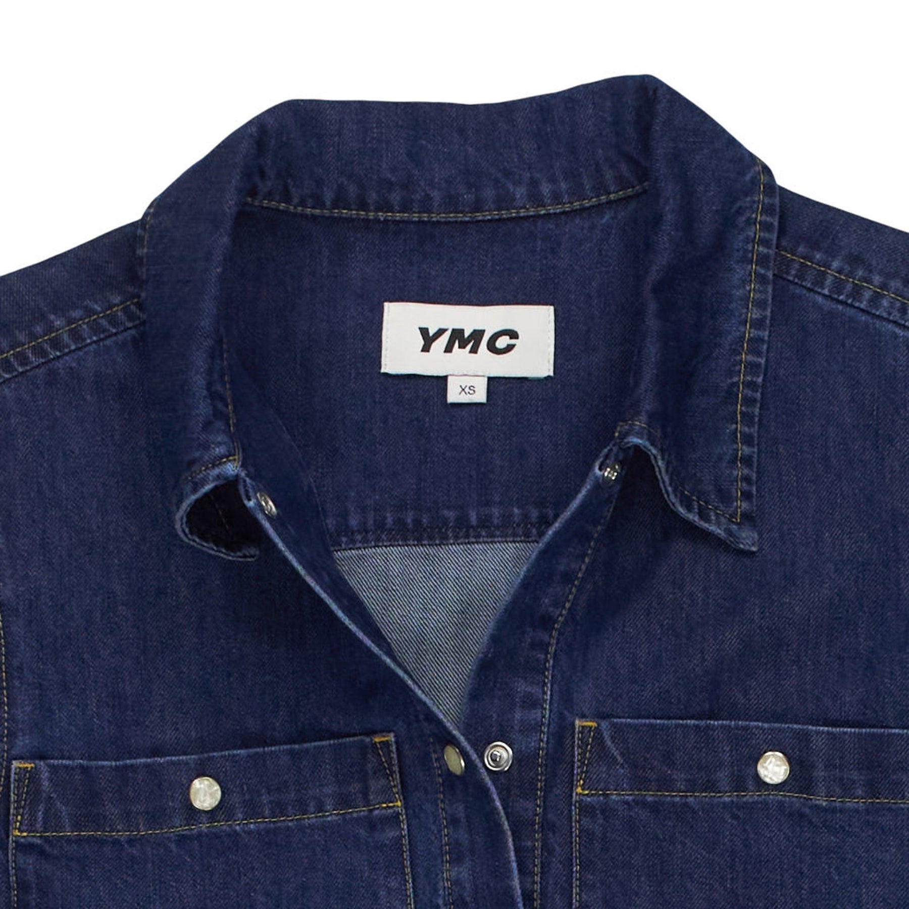 YMC Blue Denim Shirt Dress