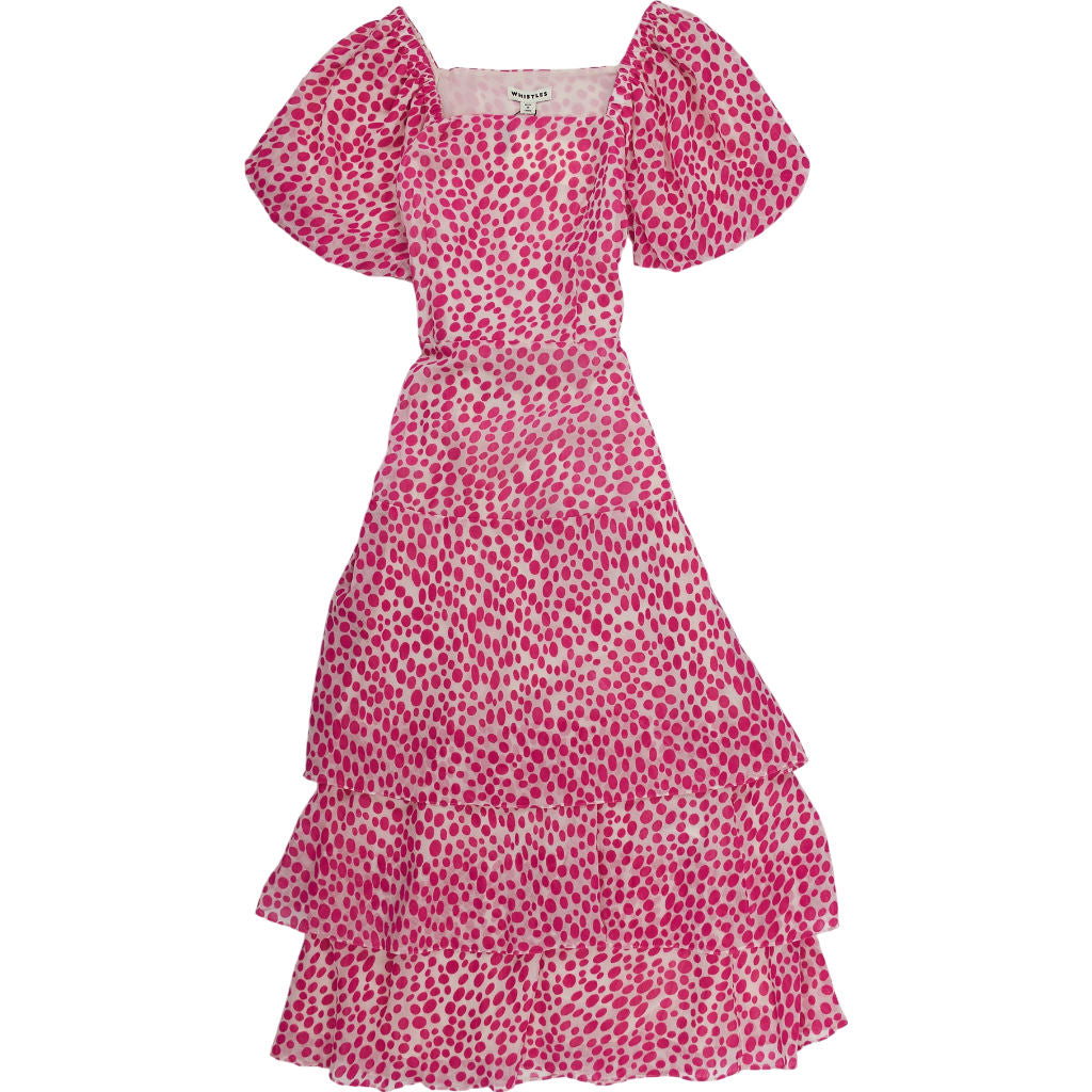 Whistles Pink Viola Dress