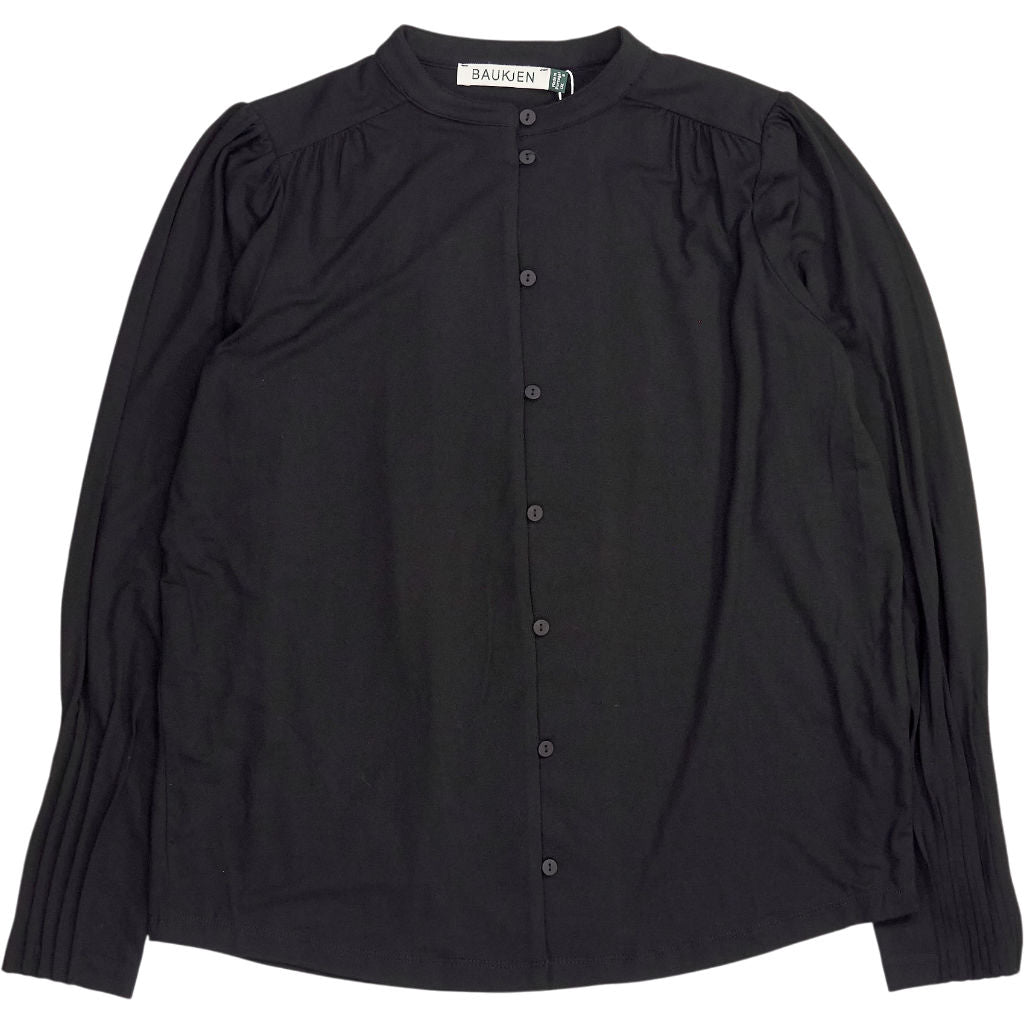 Baukjen Black Caroline Button Blouse