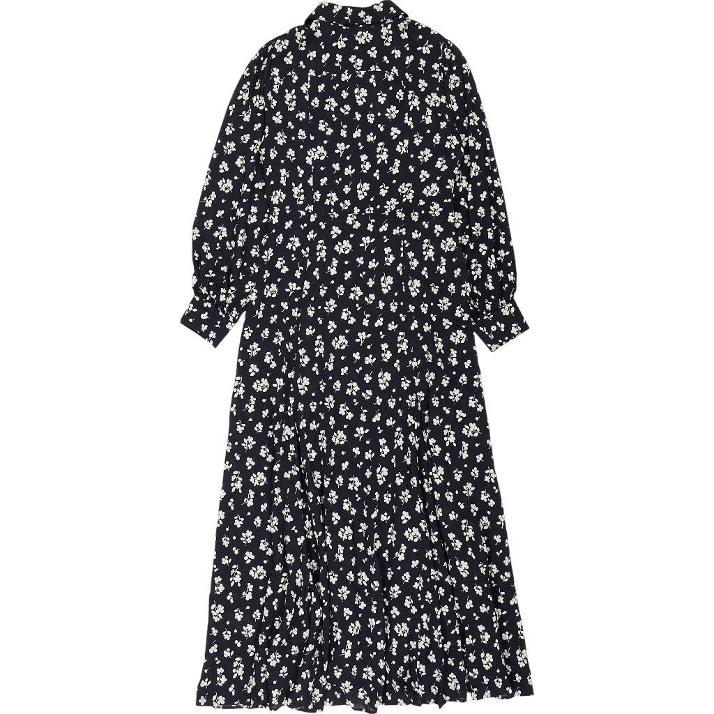 Rixo Black Maddison Floral Dress
