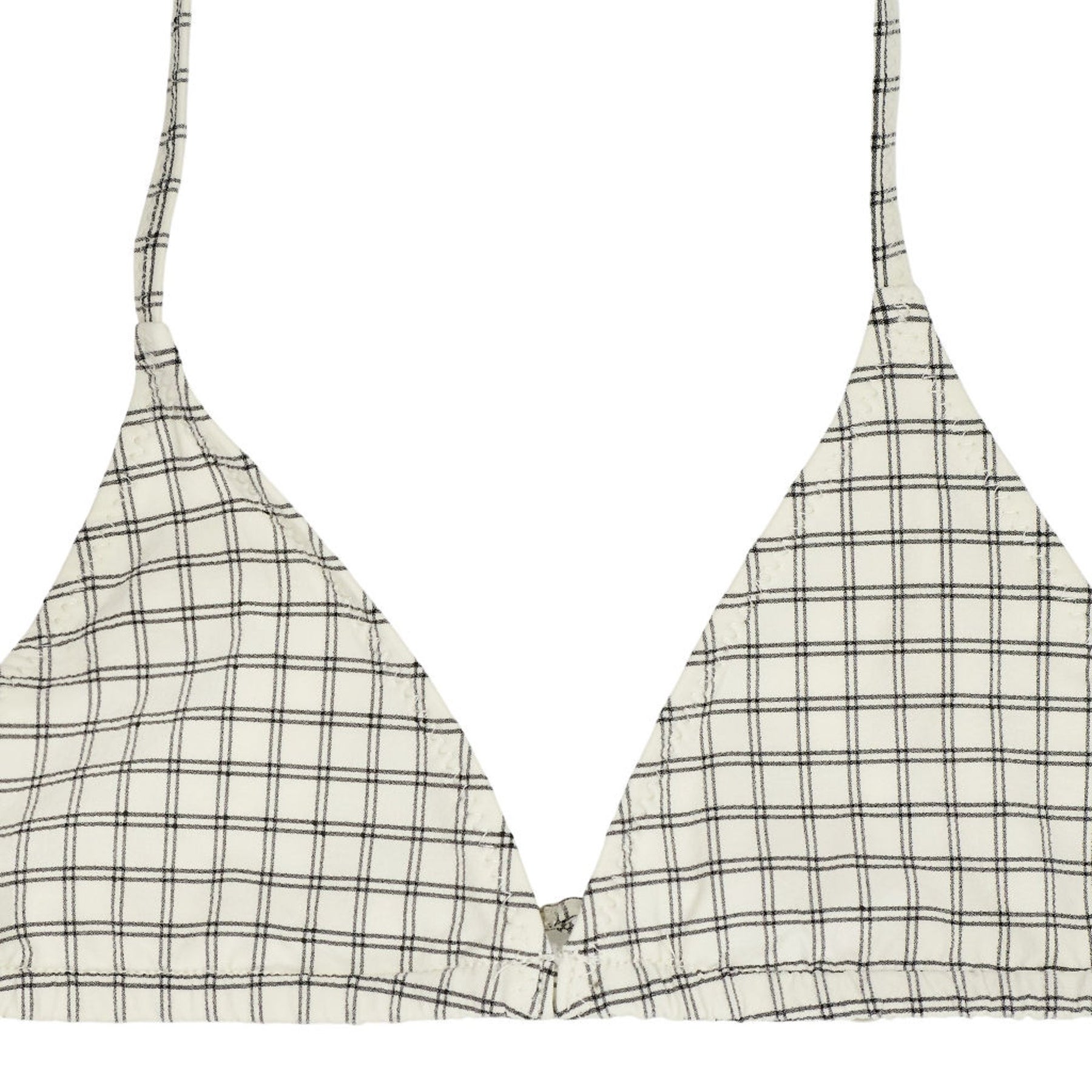 Tommy Hilfiger Ivory Check Bikini Set