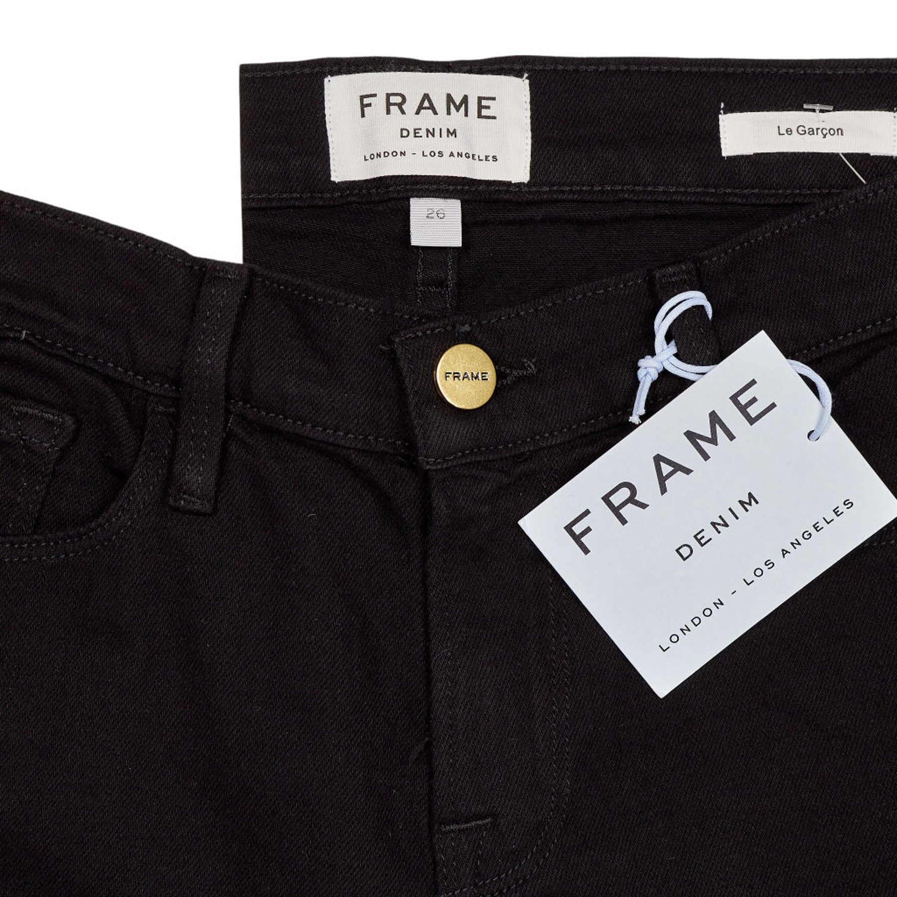 Frame Black Le Garçon Jeans