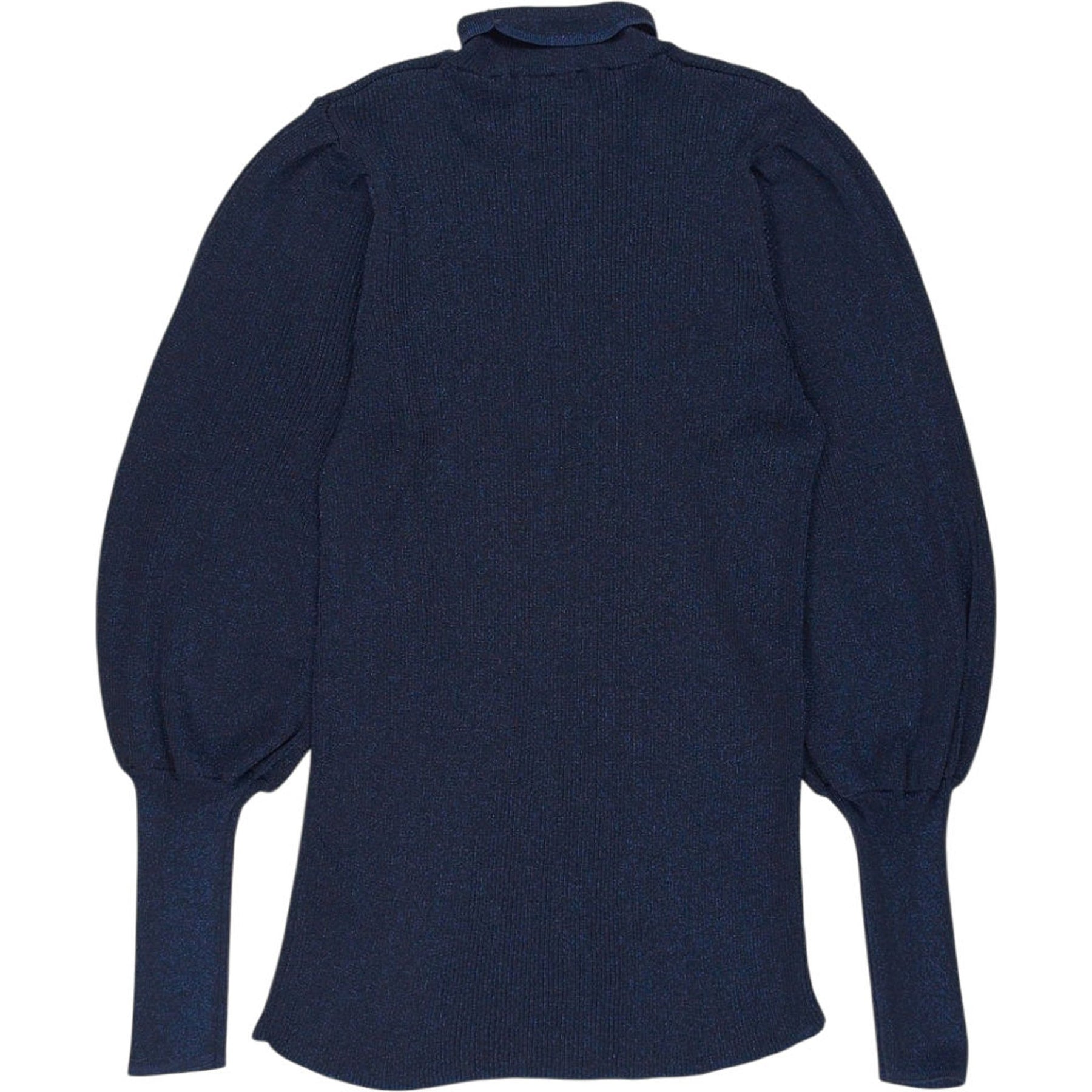 Cefinn Navy Metallic Knit Top