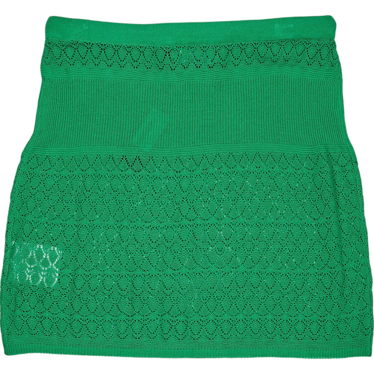 Motel Green Gatix Skirt Lace Detail