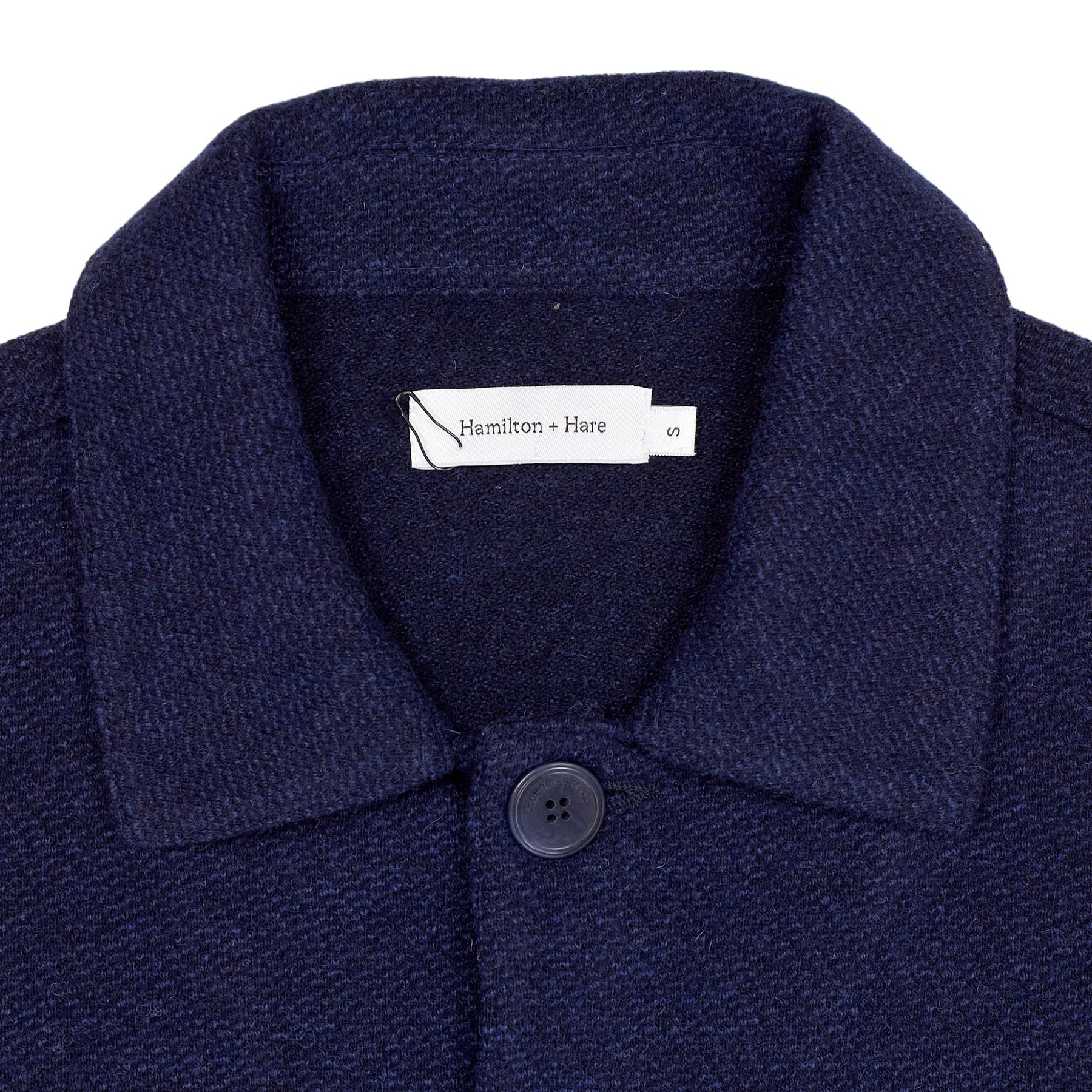 Hamilton + Hare Navy Wool Jacket
