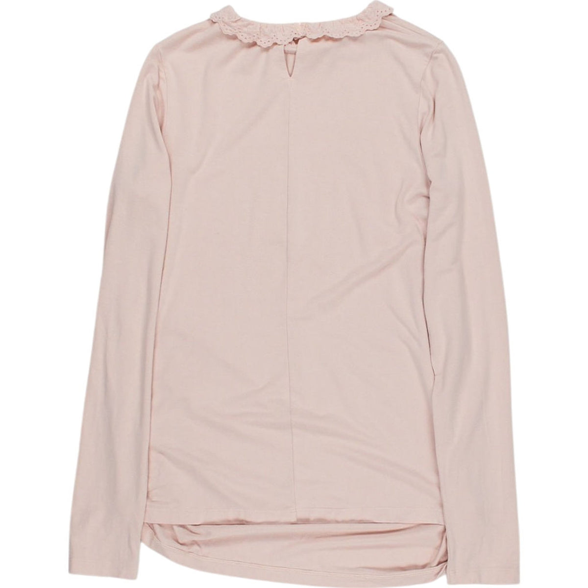 Isabella Oliver Pink Lace Collar Top