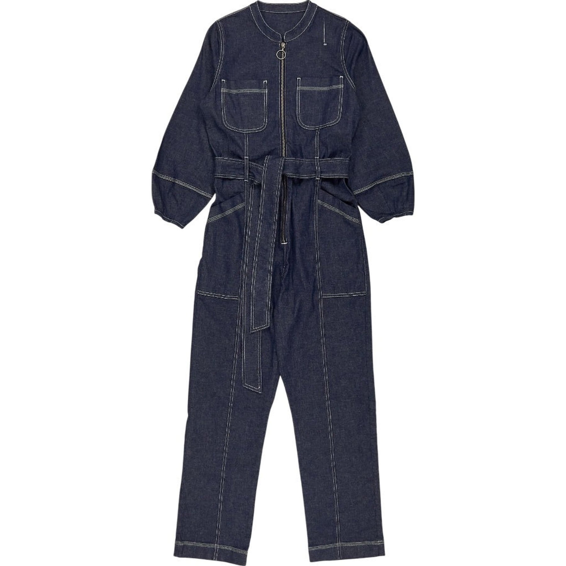 Wyse Denim Blue Jumpsuit