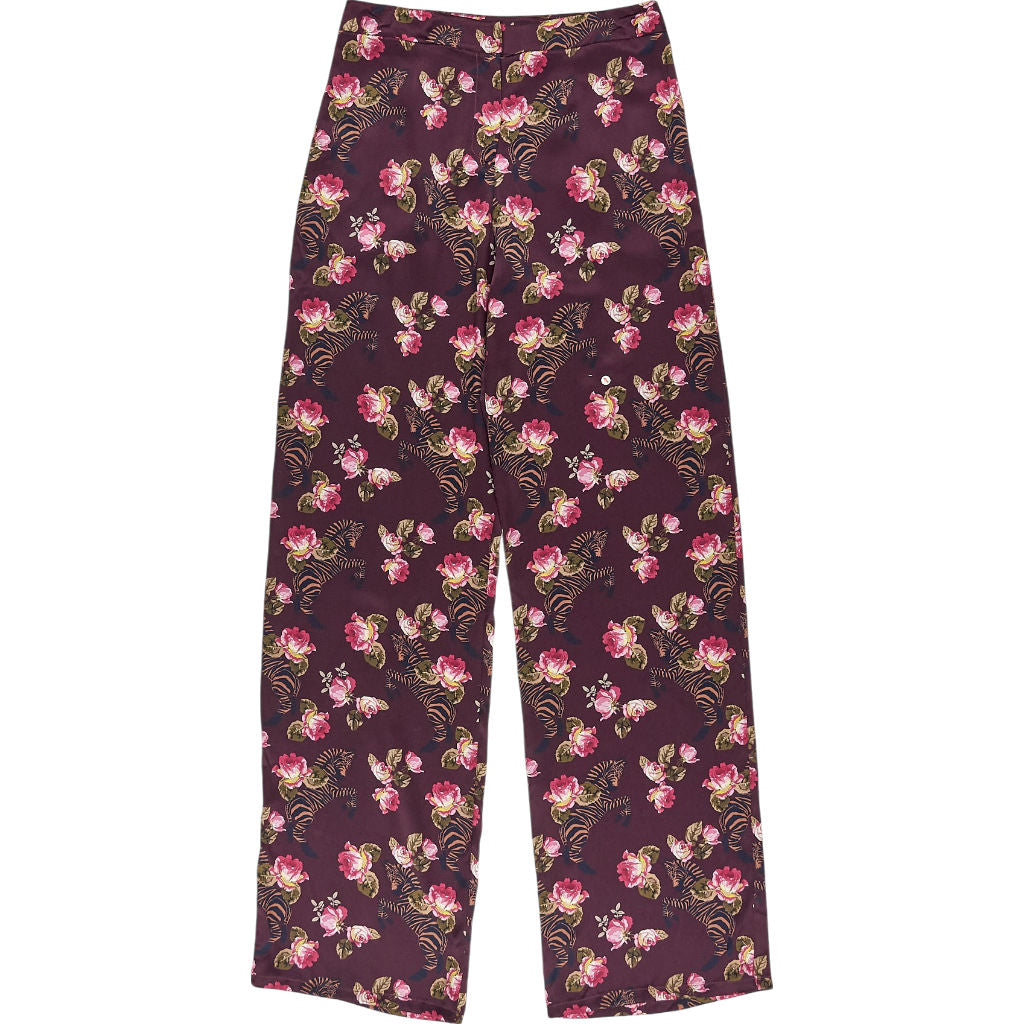 Floral Pattern Trousers